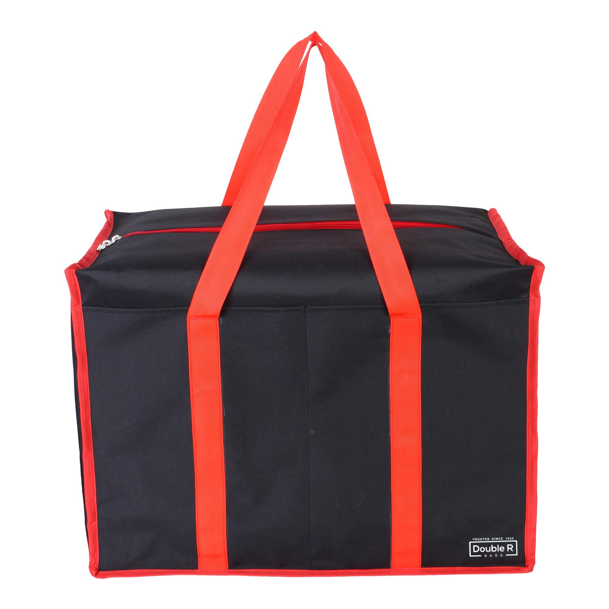 Double R Bags Large Multipurpose Storage Bag For Clothes,Document Toy Storage Organizer With Zip And Strong Handle (22.5X14.5X16