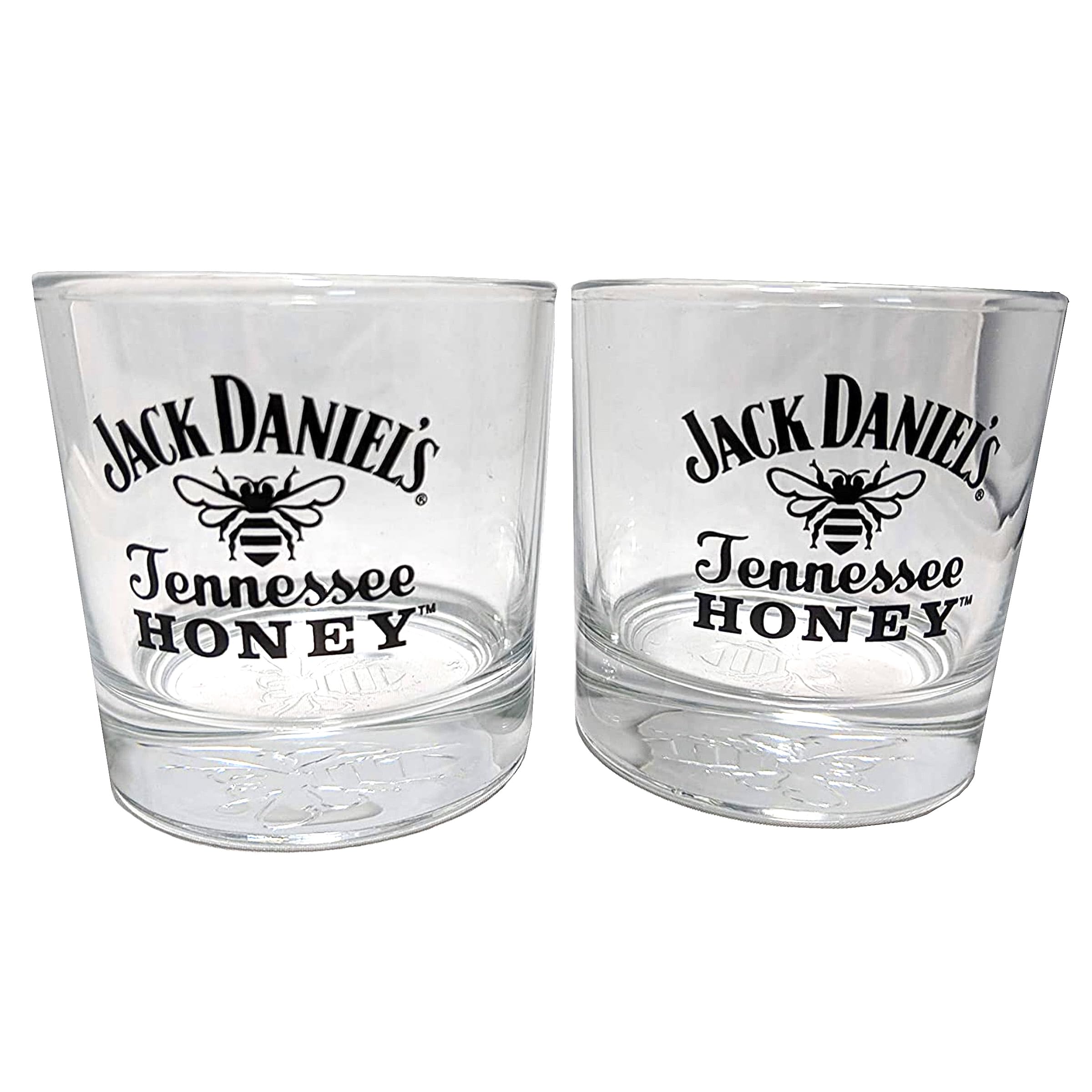 Jack Daniel'S Tennessee Honey Signature Rocks Glass - Set Of 2