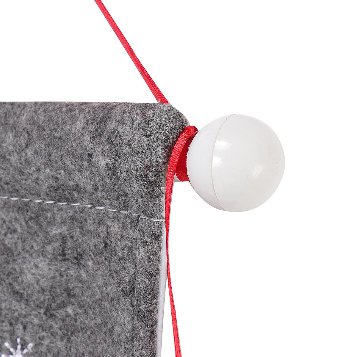 GMOEGEFT Advent Calendar 2024 Countdown to Christmas 25 Days Hanging Xmas Home Wall Fabric Decoration