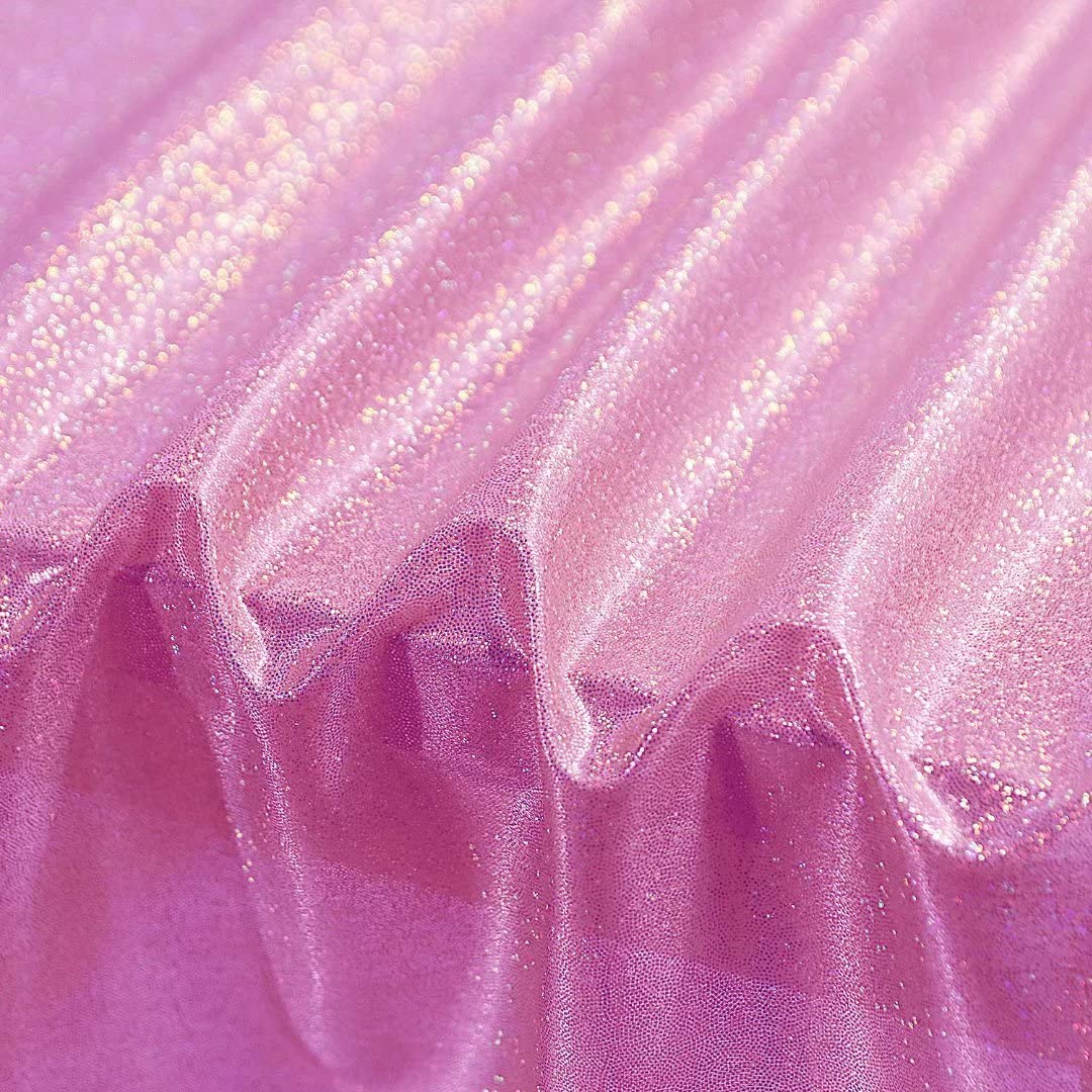 Fitable Sequin Tablecloth for Parties 60x120 Inch - Sparkle Glitter Table Cloth Laser Rectangle Overlay for Wedding Baby Shower