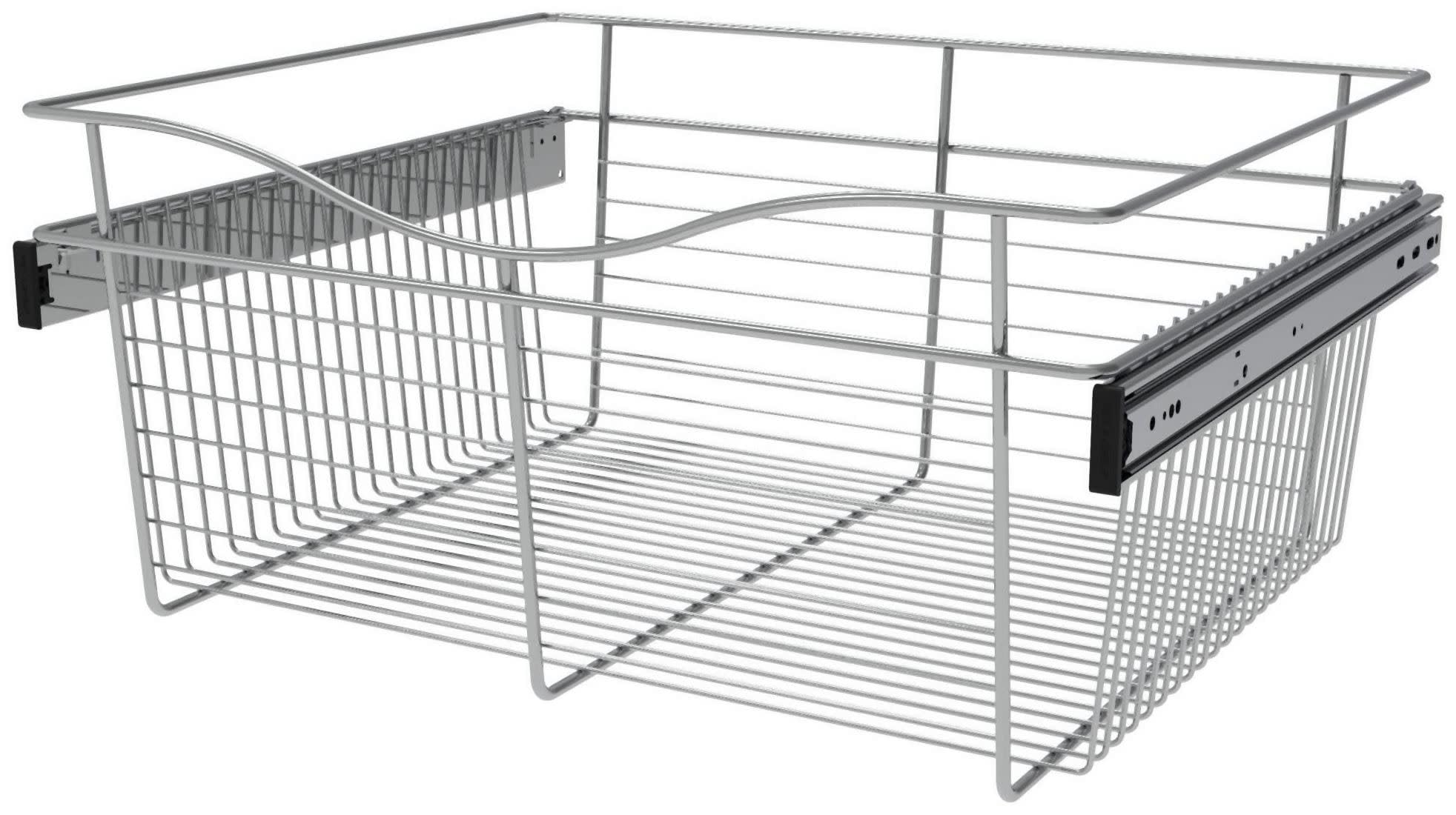 Rev-A-Shelf - Cb-242011Cr-1 - Chrome Closet Pull-Out Basket