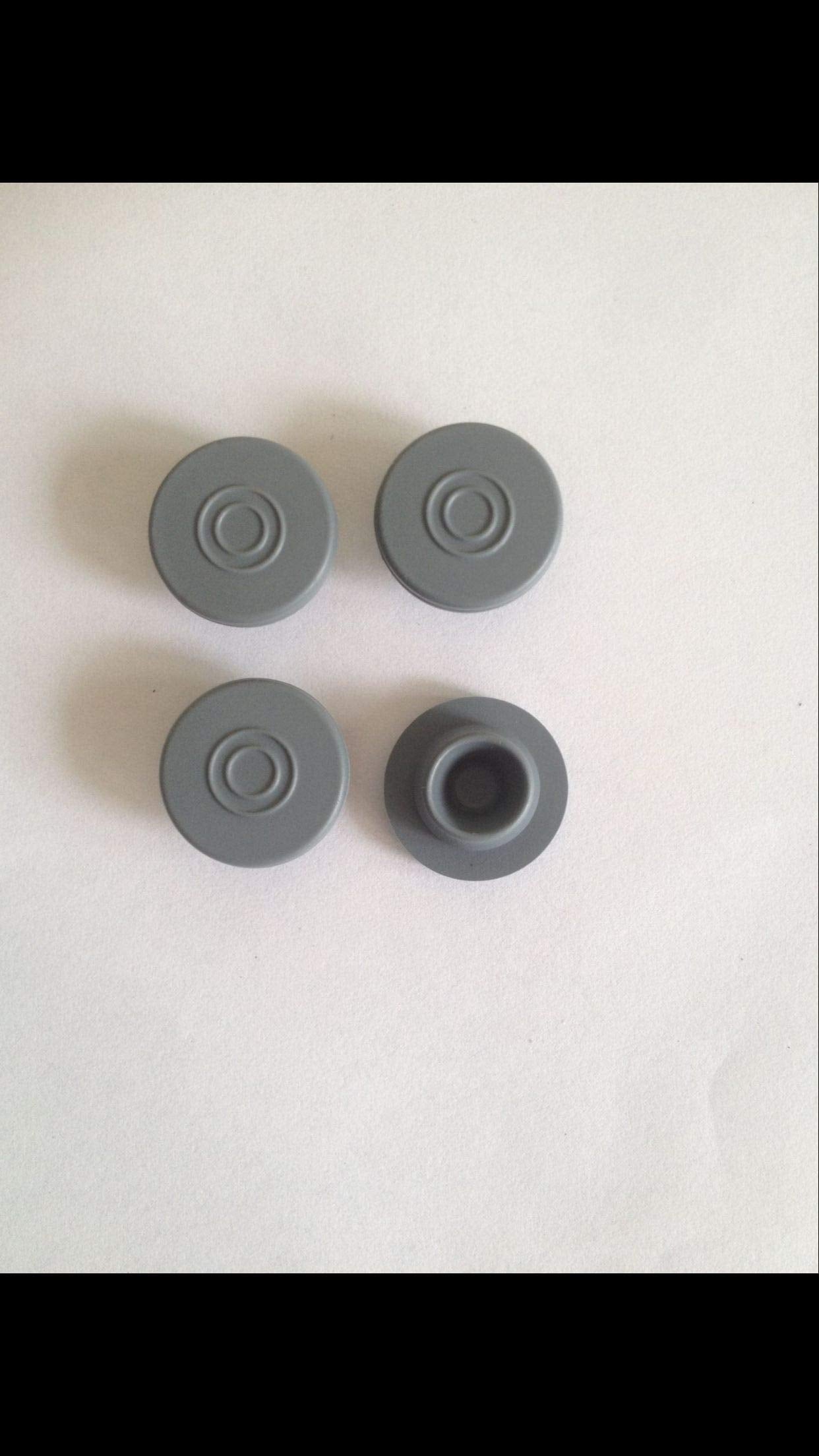 SUCOHANS 100 peices Mushrooms Self Healing Injection Ports  20mm Rubber Bottle Stoppers  For 13 mm (0.51in) diameter opening Mason Jar Lids