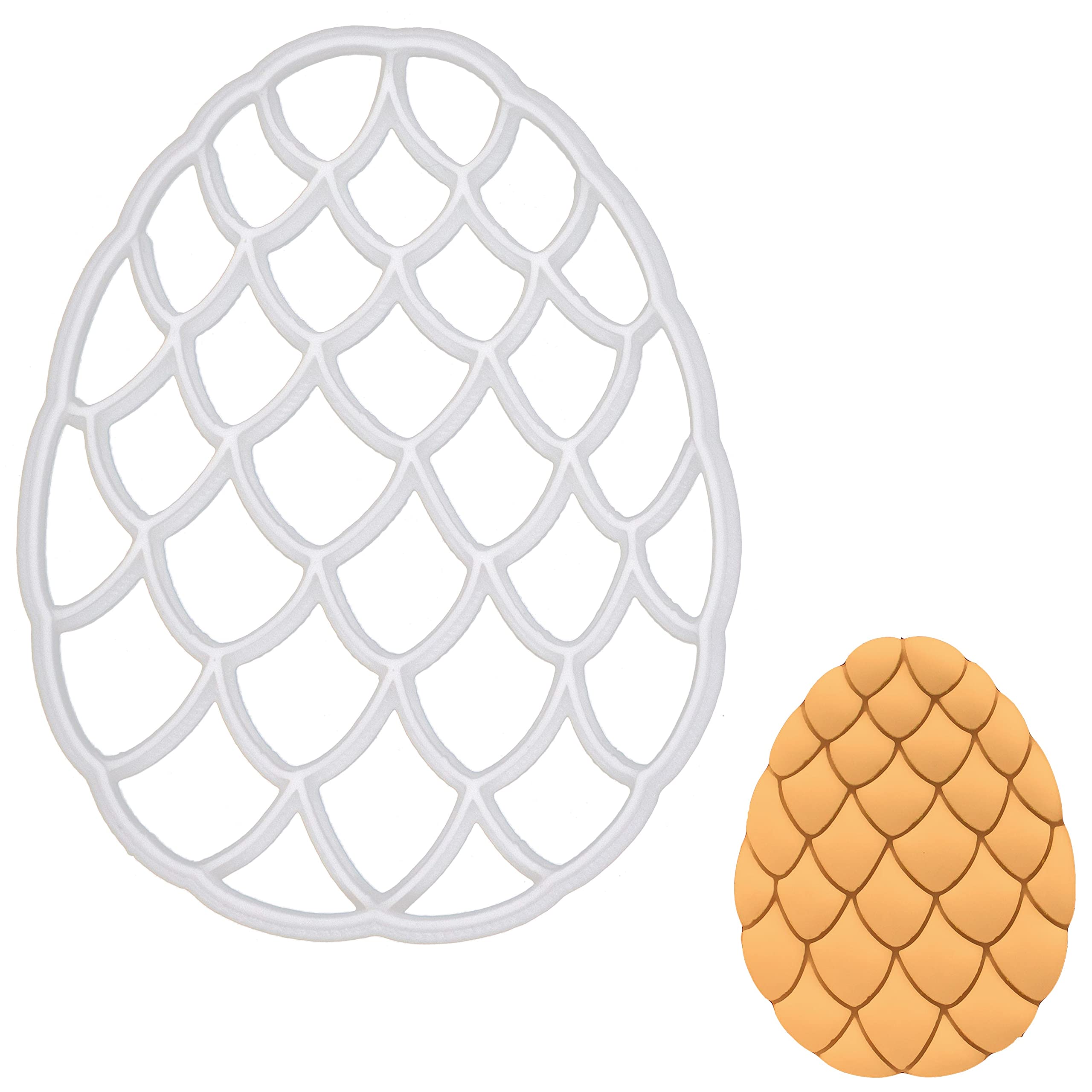Dragon Egg Cookie Cutter, 1 Piece - Bakerlogy