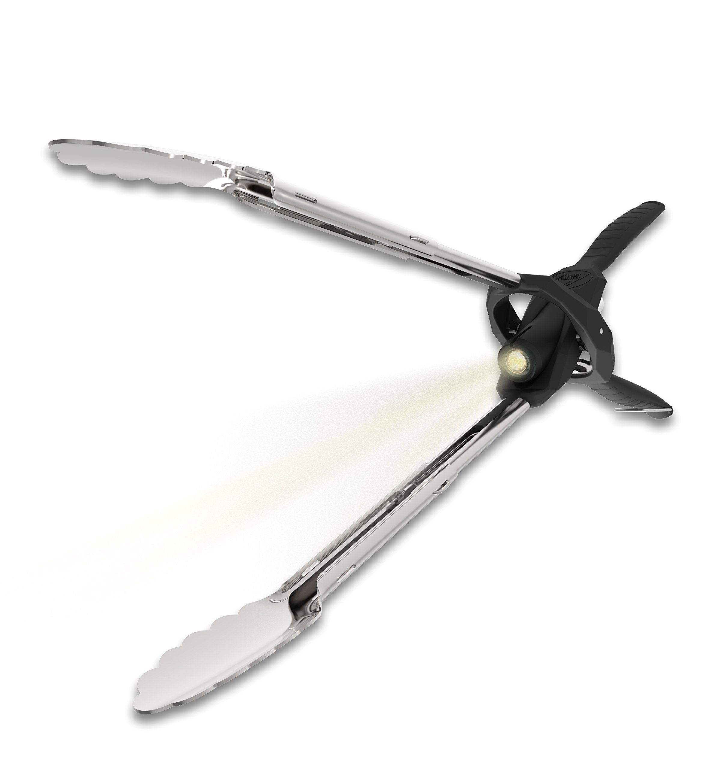 Outdoor Edge Gmt-20 Grill Beam Lighted Stainless Steel Barbecue Tongs