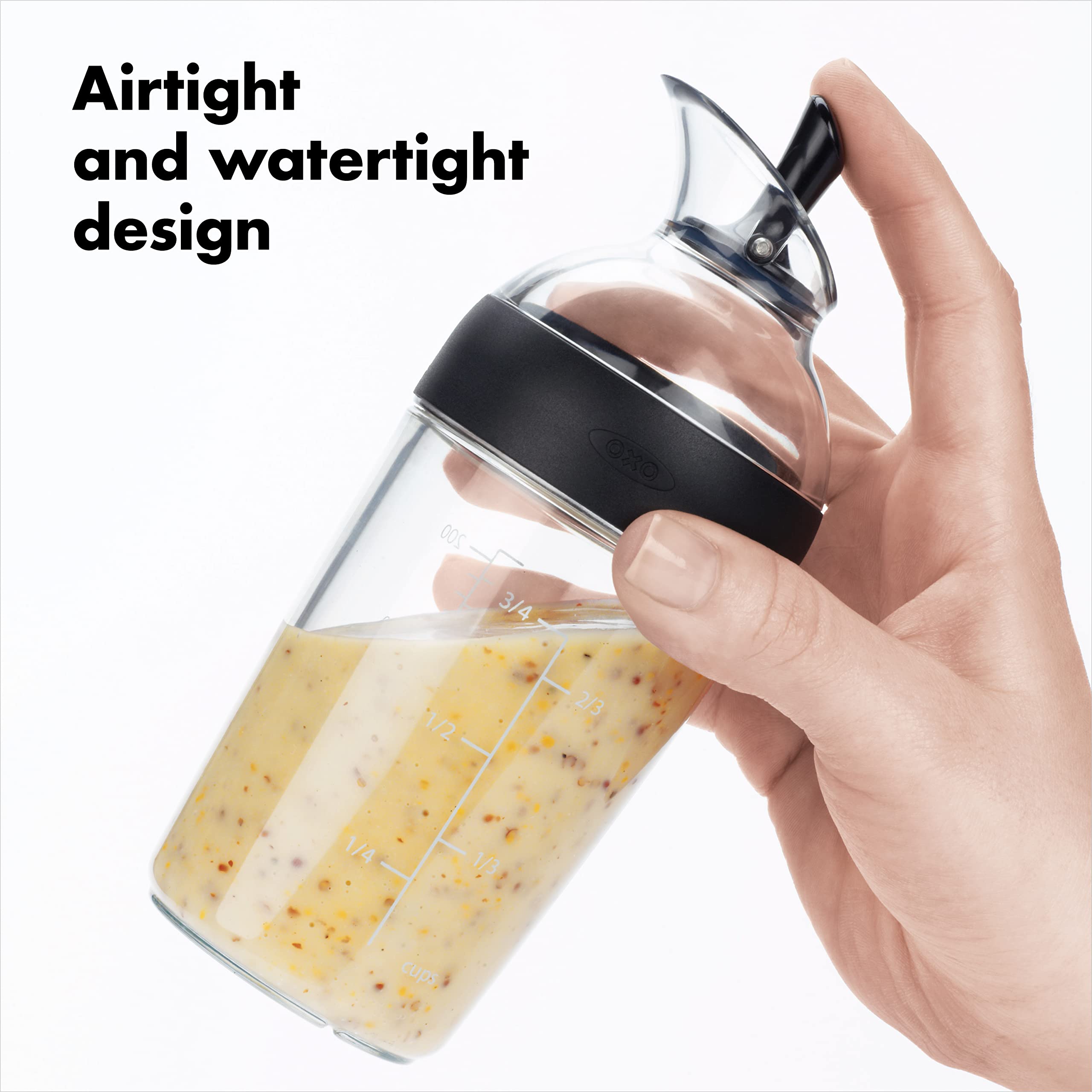 OXO good grips Little Salad Dressing Shaker - Black