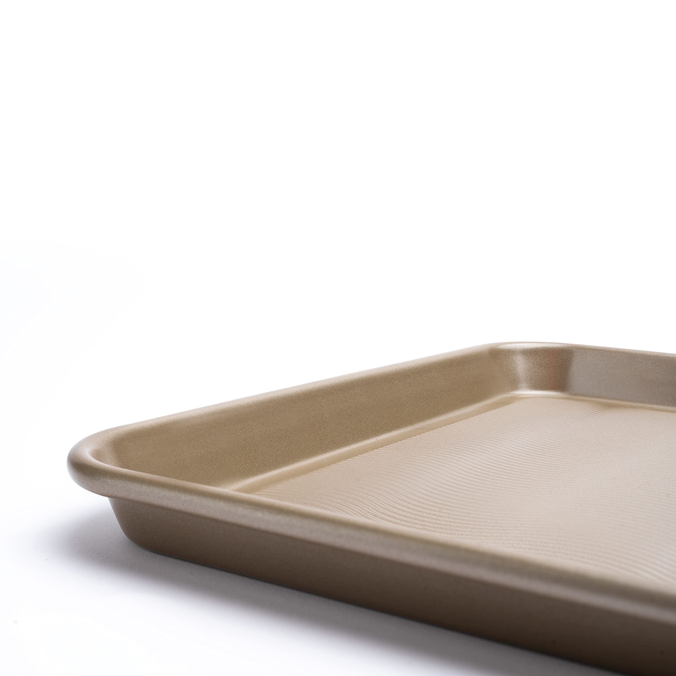 Cuisipro Medium Steel Baking Sheet Pan, 15.5X10.5 X1, Silver