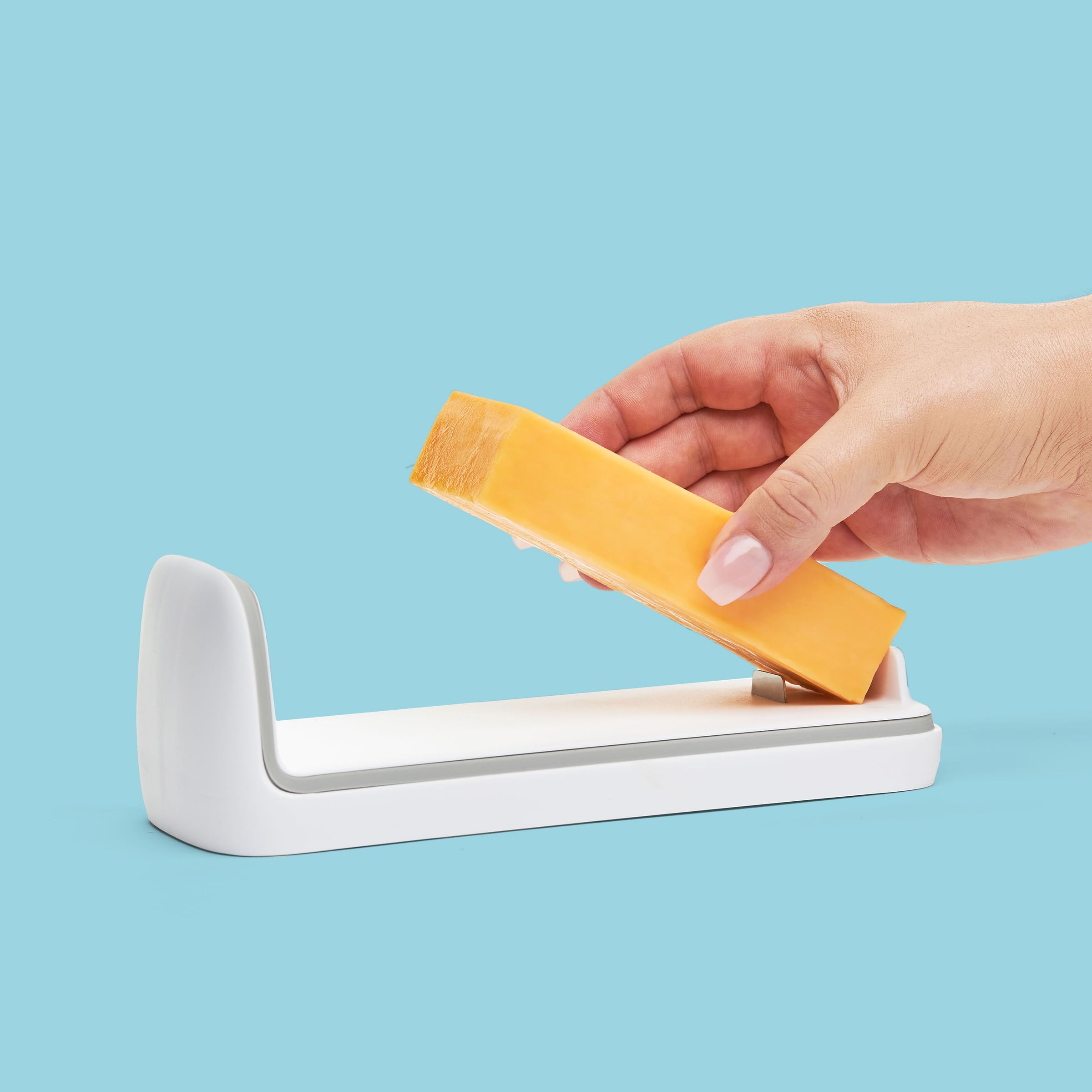 Chef n 2-in-1 Cheese Slicer Storage Container, Gift For The Cheese Lover