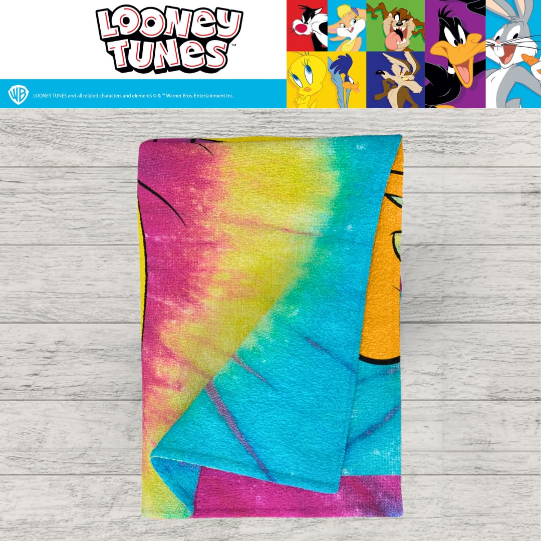Franco Tweety Bird Super Soft Cotton Bath Towel, 60"x30", Official Licensed Product, The Looney Tunes Collectibles