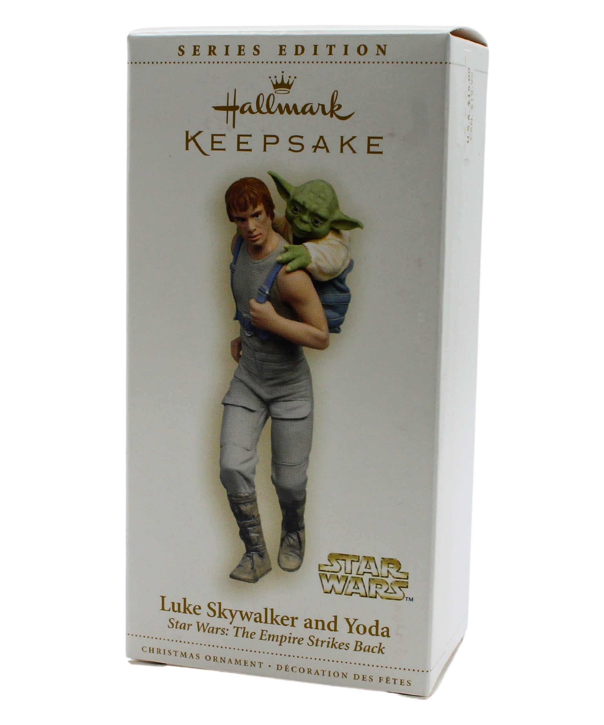Luke Skywalker and Yoda Star Wars: The Empire Strikes Back 2006 Hallmark Keepsake Ornament