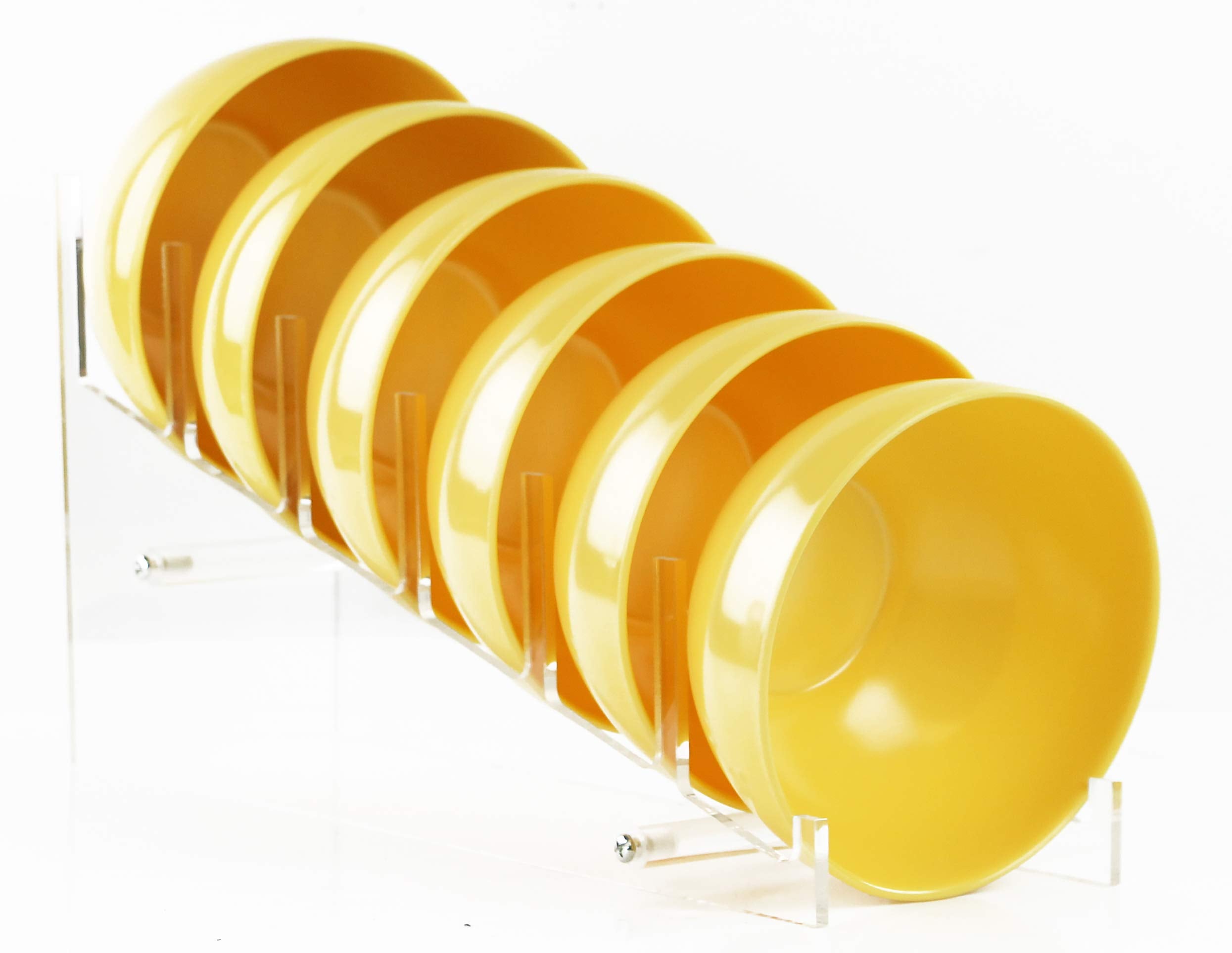 Calypso Basics By Reston Lloyd Melamine Bowl, Set Of 6, Lemon Yellow