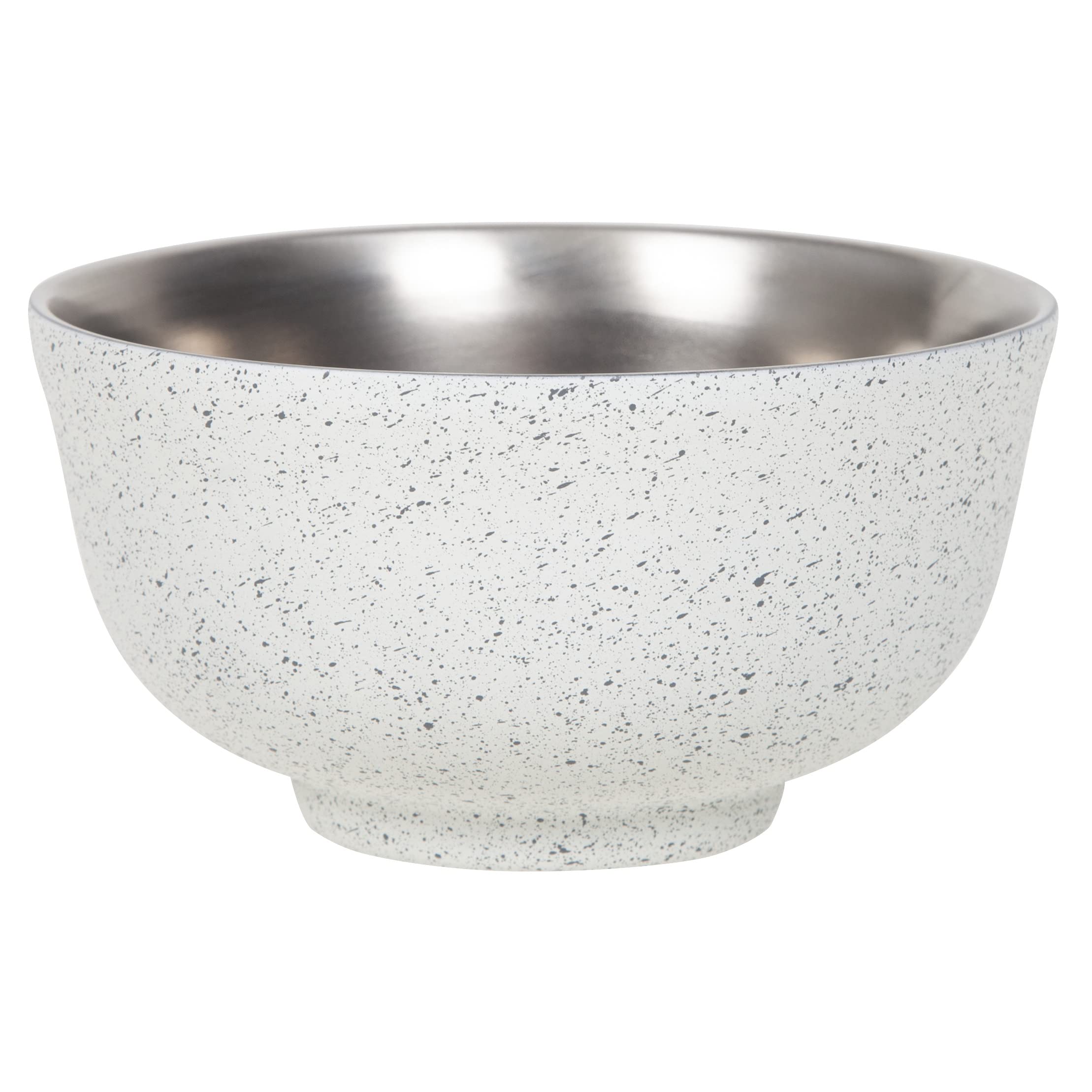 Fifty/Fifty F19000003 24Oz - White/Slate Speckled Bowl