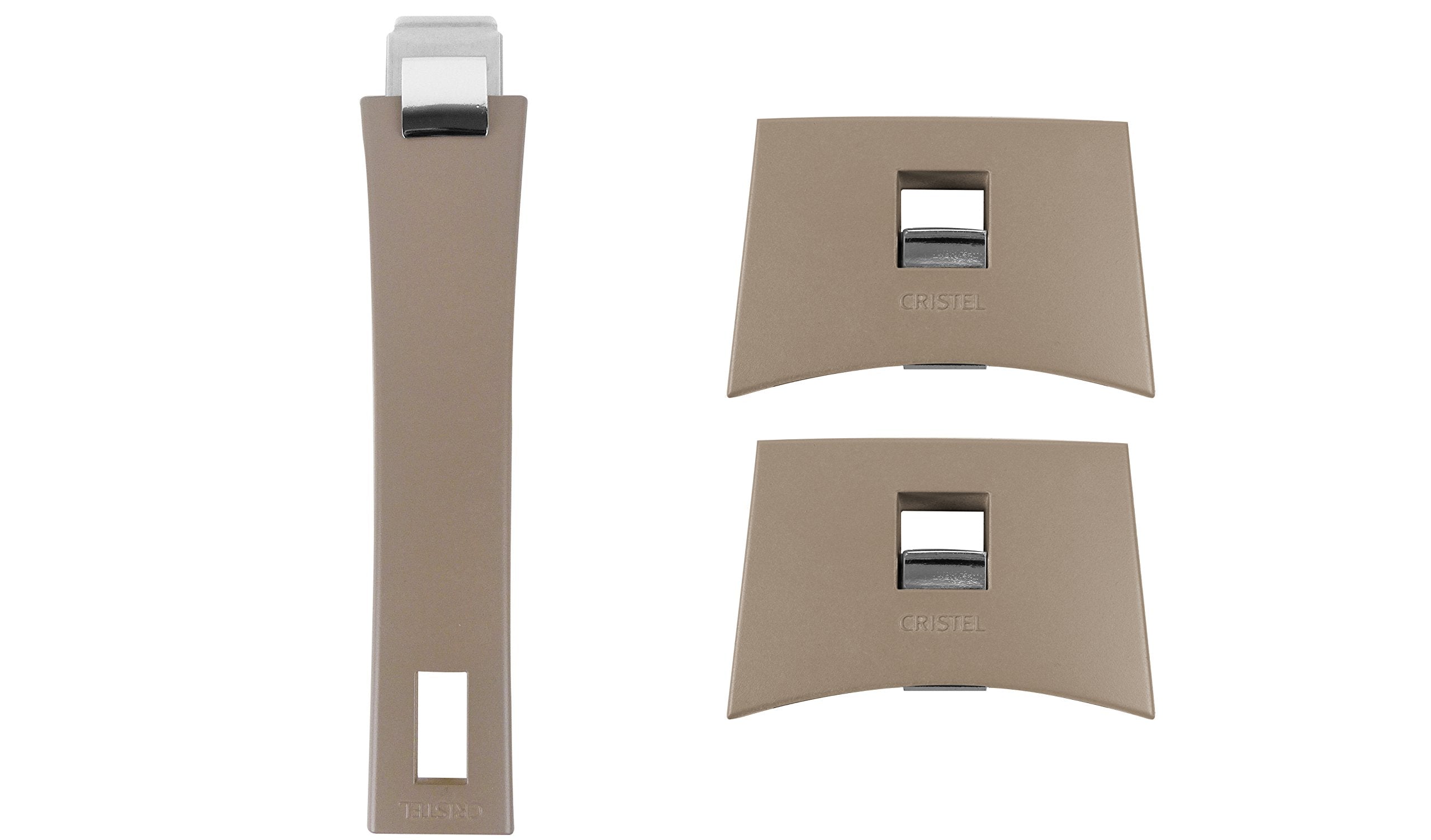 Cristel Mutine Side Handle, Taupe