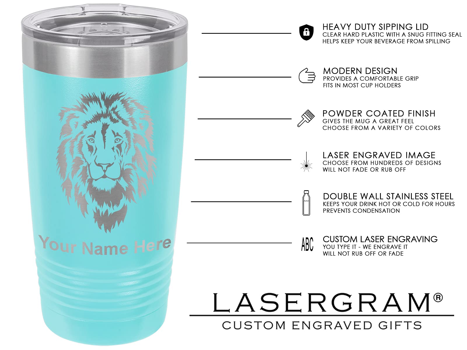 Lasergram 20Oz Vacuum Insulated Tumbler Mug, Ma Medical Assistant, Personalized Engraving Included (Light Blue)