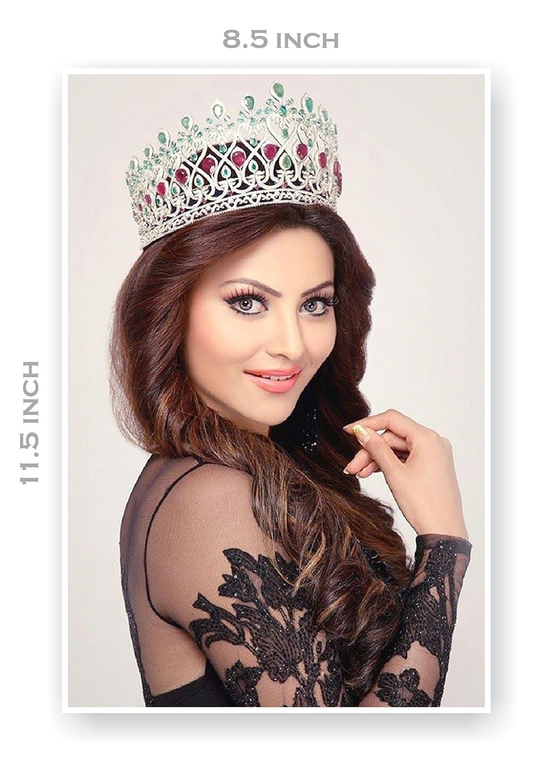 Kamaku Frames Personalize/Customized Wall Posters Of Your Photo/Design (Size -A4 Inch, Multicolour), Matte Finish Ii (Hd Poster)