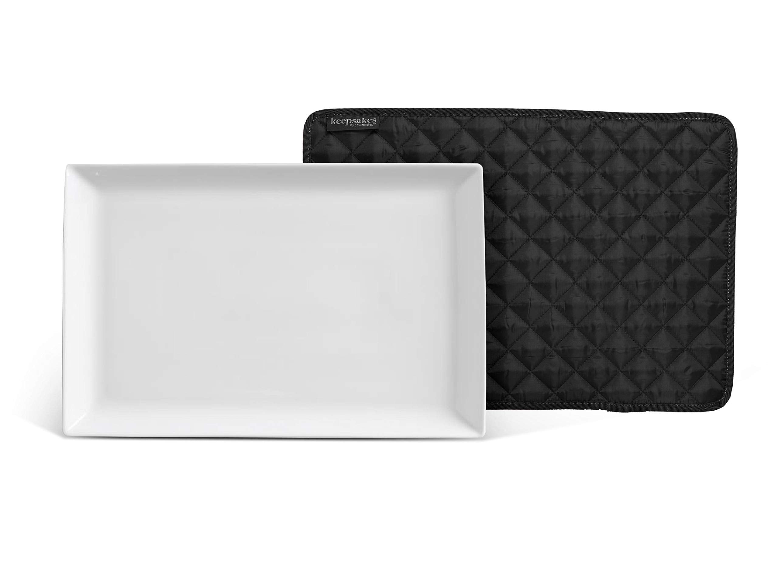 Covermates Keepsakes - Quilted Divider Set - Set of 4 - Scratch & Breakage Protection - Stain Resistant - Machine Washable - Chi