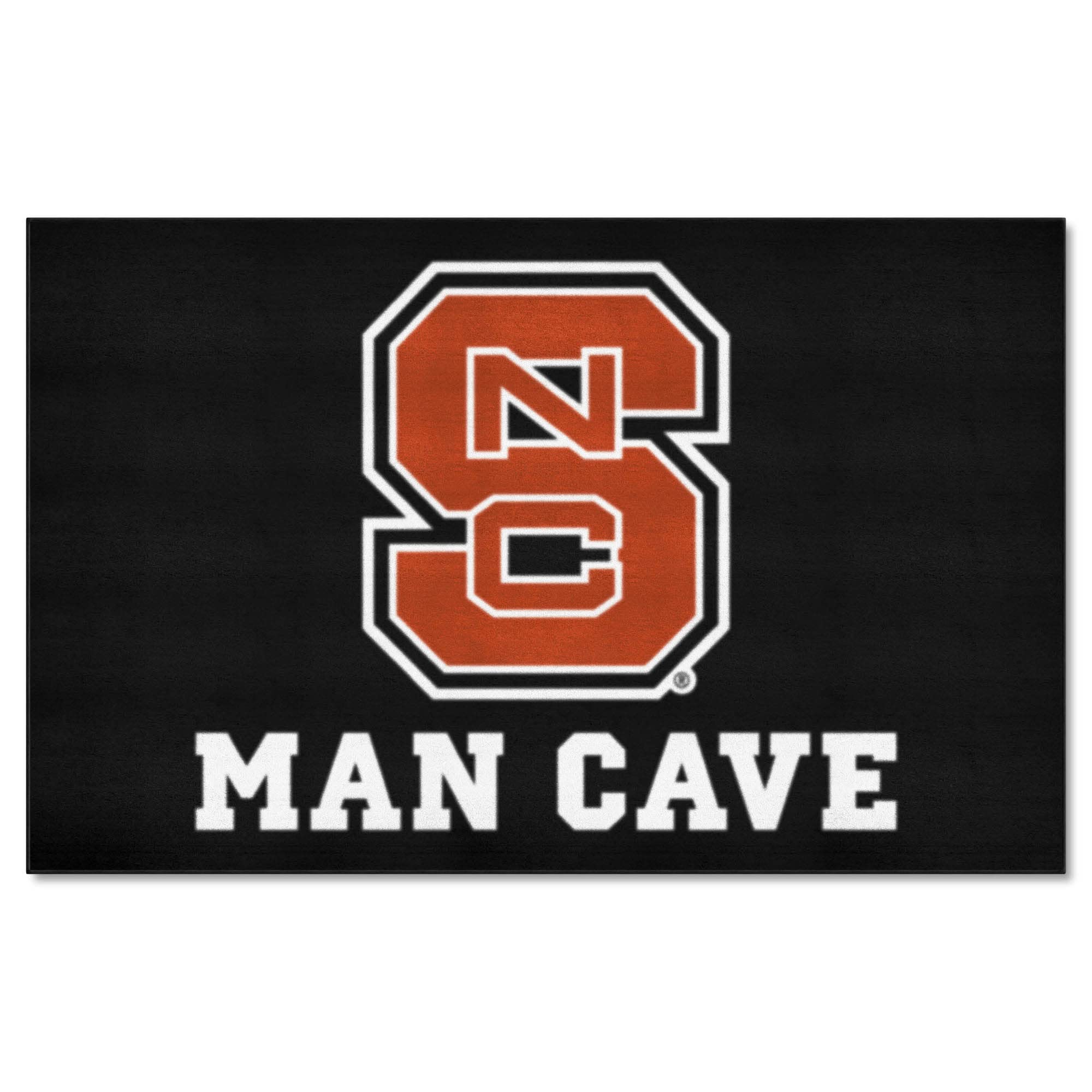 FANMATS NCAA North Carolina State University Sports Team Logo Man Cave UltiMat Rug - 5 x 8