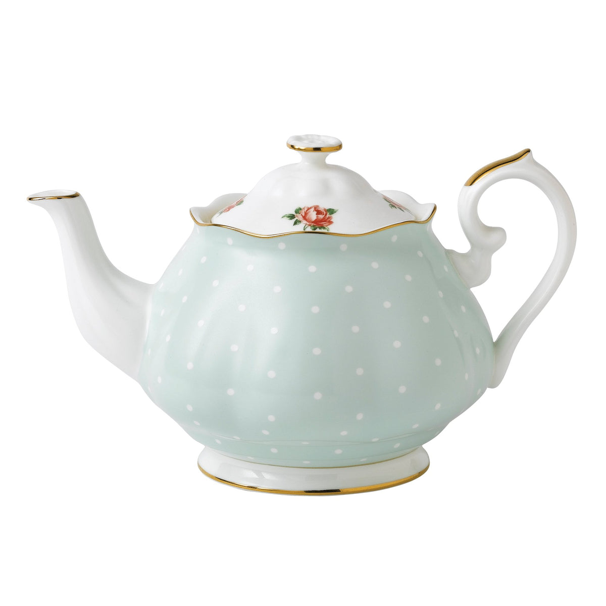 New Country Roses Royal Albert New Country Roses Polka Rose Tea Set, 3-Piece ...