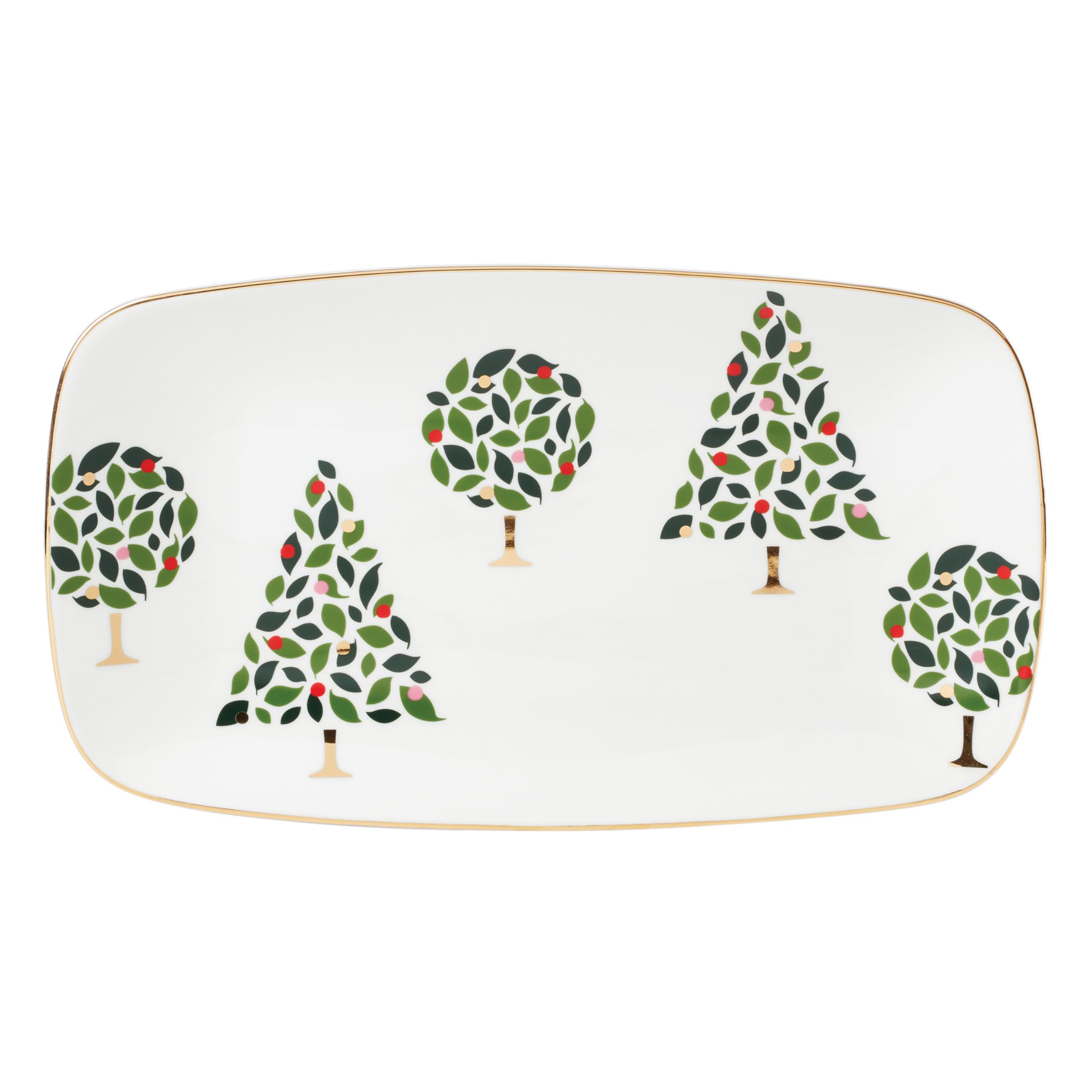 Kate Spade New York Evergreen Hors Doeuvres Tray