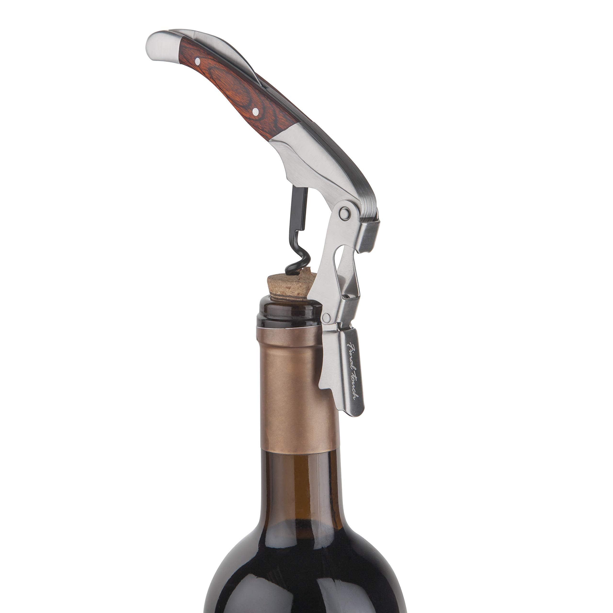 Final Touch Pro-Style Waiters Friend Corkscrew (Fta7112)
