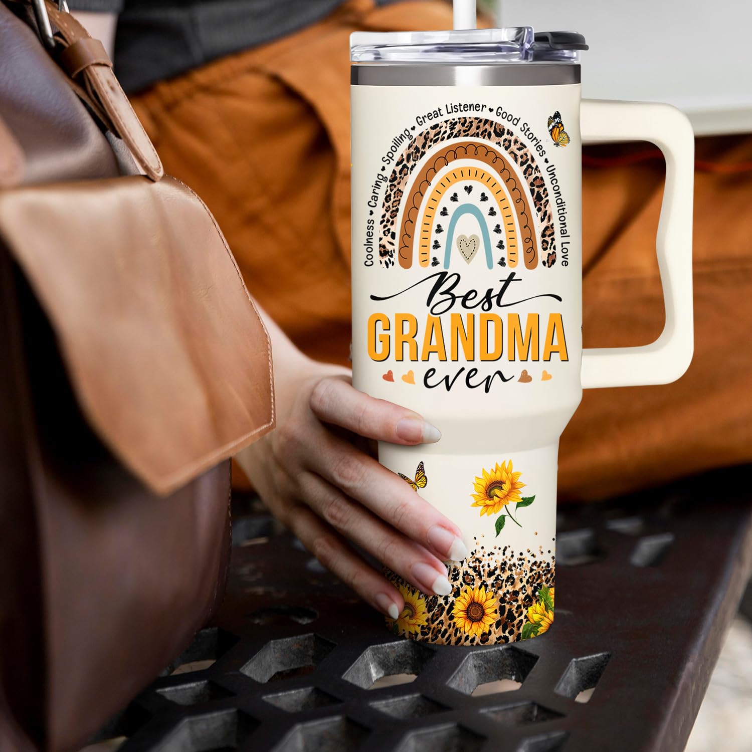 Tamunbee Grandma Gifts - Gifts For Grandma From Granddaughter, Grandson - Grandma Christmas Gift, Birthday Gifts For Grandma - B