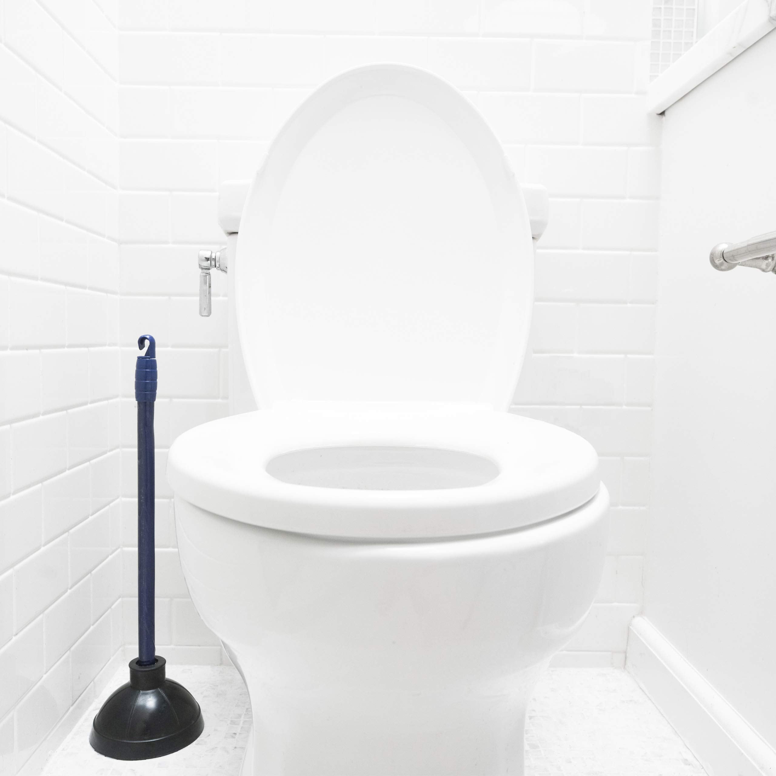 Get Bats Out Heavy-Duty Toilet Plunger | Sink, Drain, & Toilet Clog Remover With A High-Grade Suction Cup | Bathroom Plunger For