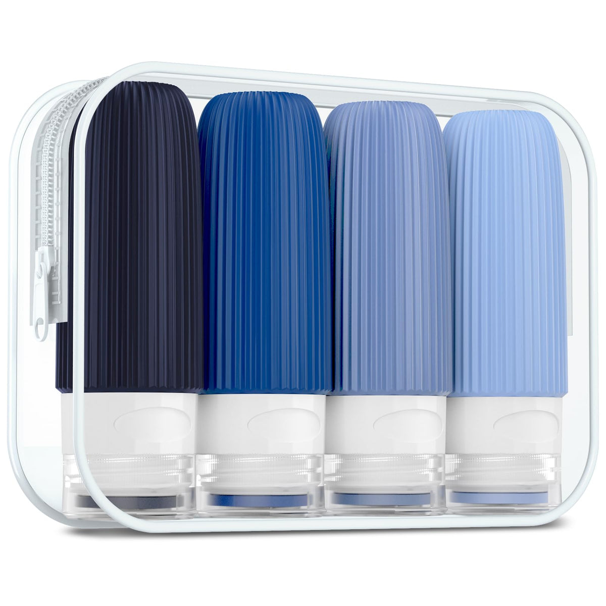 Mrsdry Travel Bottles For Toiletries, Tsa Approved 2Oz Travel Bottles, Bpa Free Leak Proof Travel Size Toiletry Containers, Refi