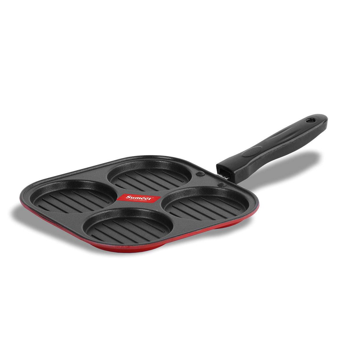 Sumeet 2.6Mm Non Stick Mini Multi Snack Maker -19.5Cm Dia