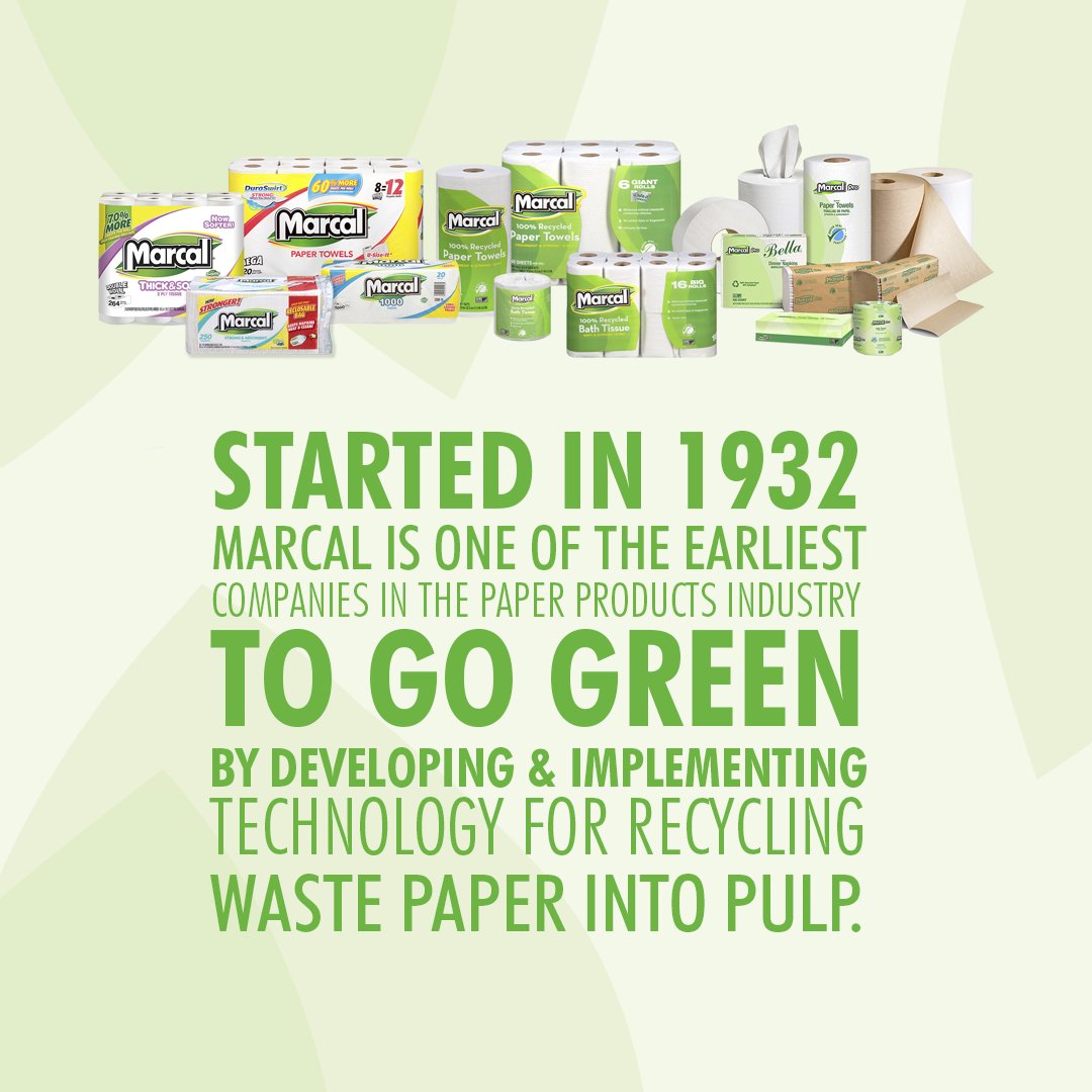 Marcal Small Steps Mrc6183 100% Recycled Roll Towels