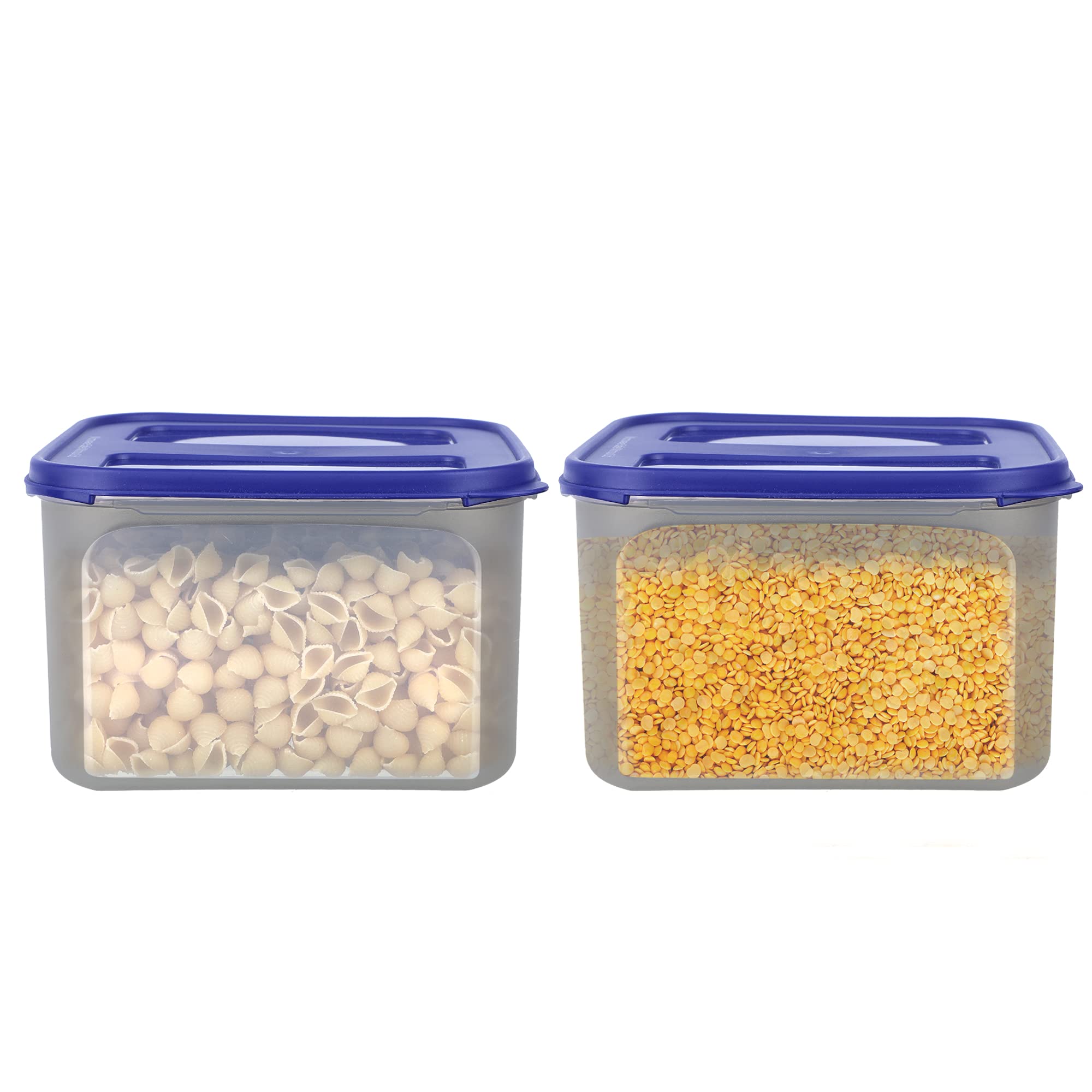 Cutting Edge 2X Series 3L Airtight Modular Container, Set Of 2 (Blue)