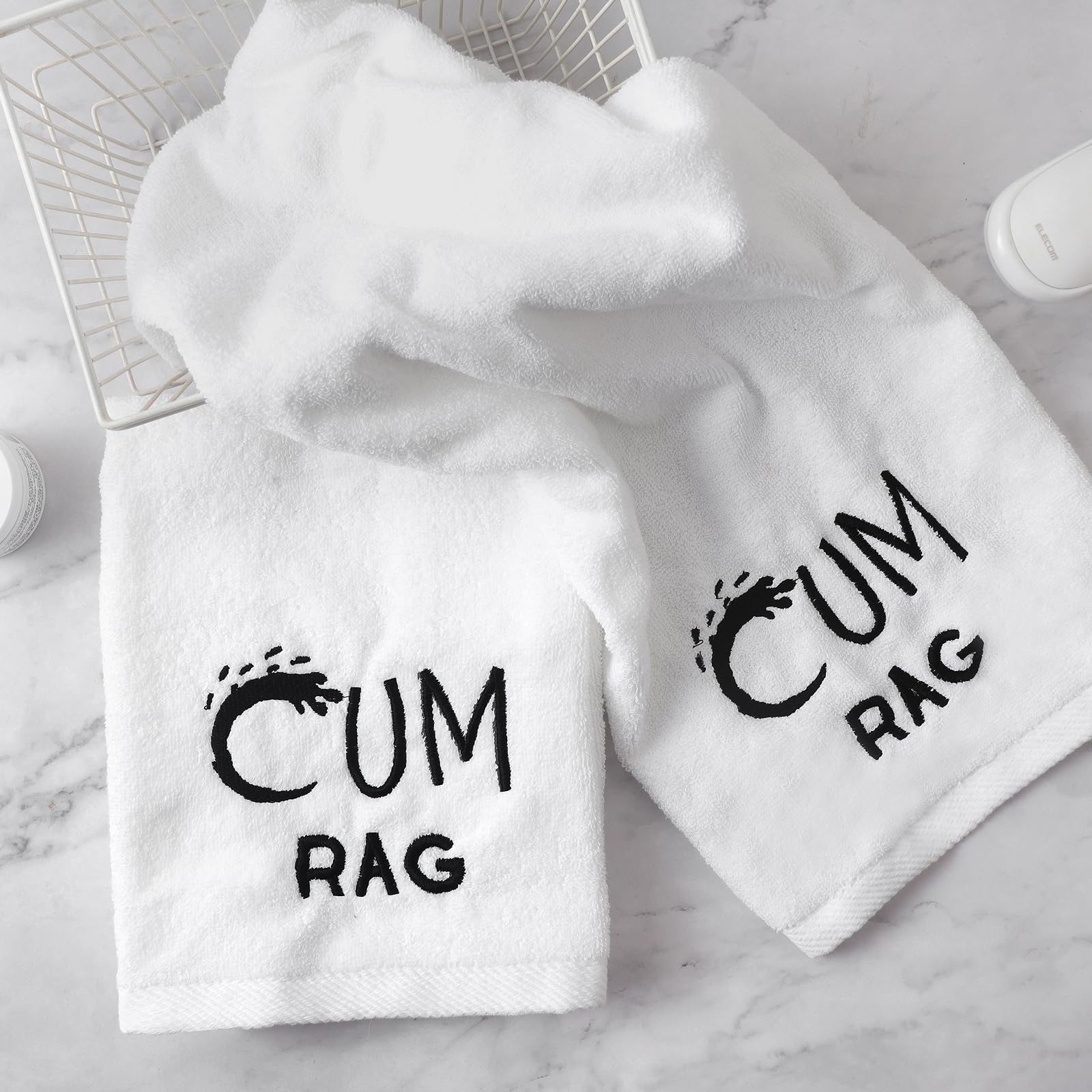 Plujoys Funny Naughty Towel Gift For Him, Valentine'S Day & Christmas, Soft Cotton Bath Towel, 13.5 X 5.5 Inches, Style-A, Machi