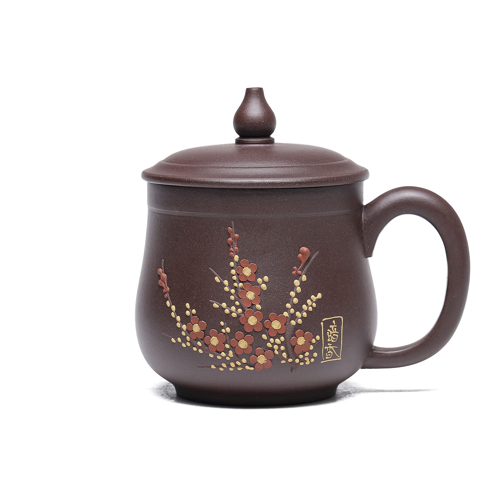 SILINE Yixing Clay Tea Cup 10.8 Oz, 320ml Zisha Mellow Tea Flavor Mug