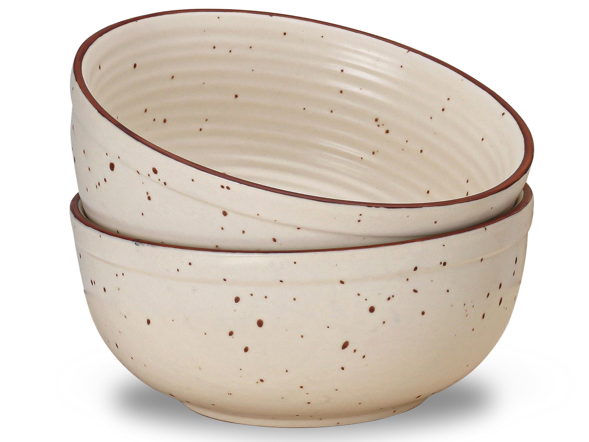 Bodhi House Ceramic Serving Bowls Snack Bowls Set Of 2 For Serving Pasta, Noodle, Maggi, Cereal Microwave Safe Salad Bowl, Mixin