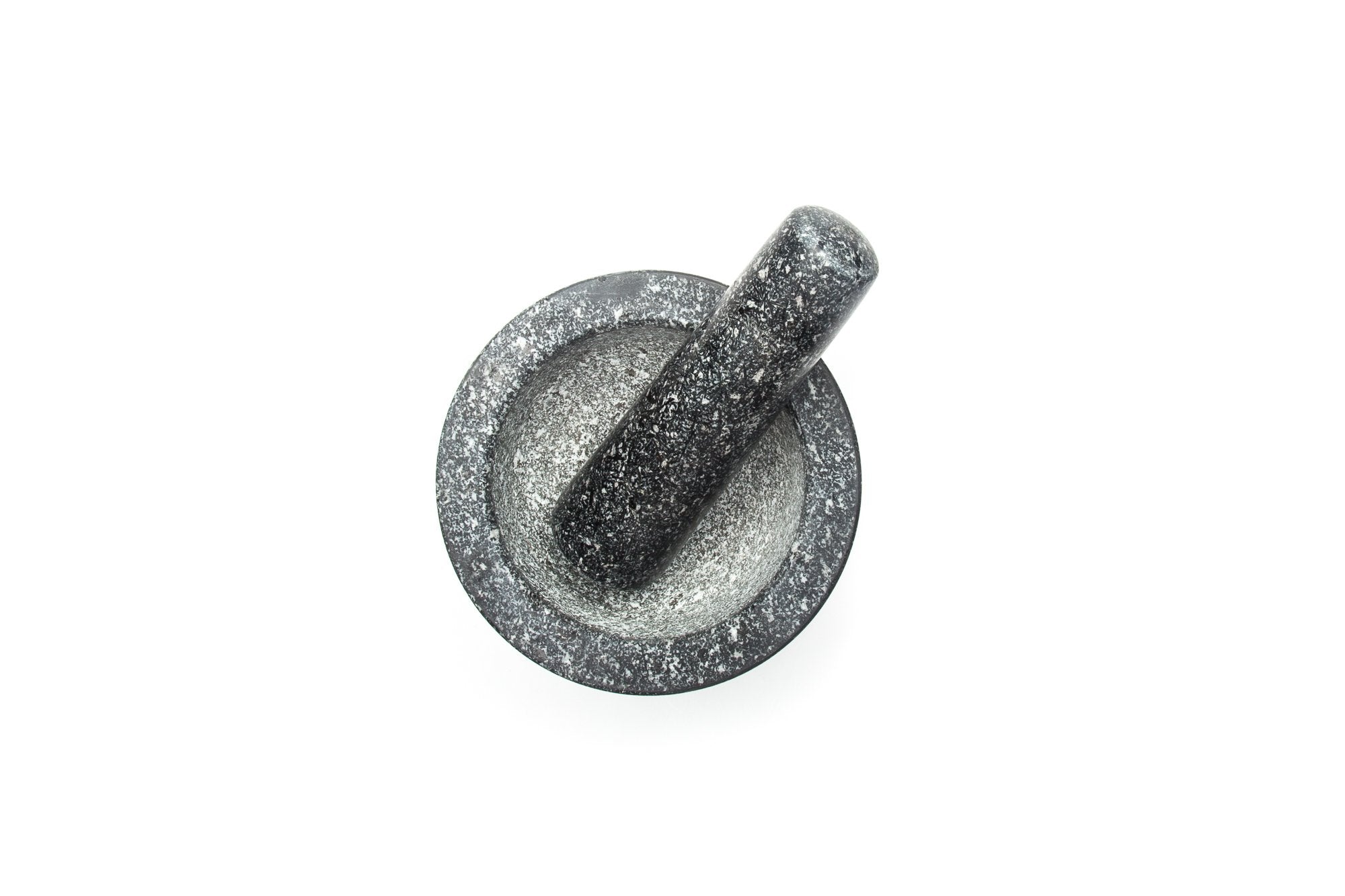 Fox Run Granite Mortar And Pestle, 5.5 X 5.5 X 4 Inches, Black