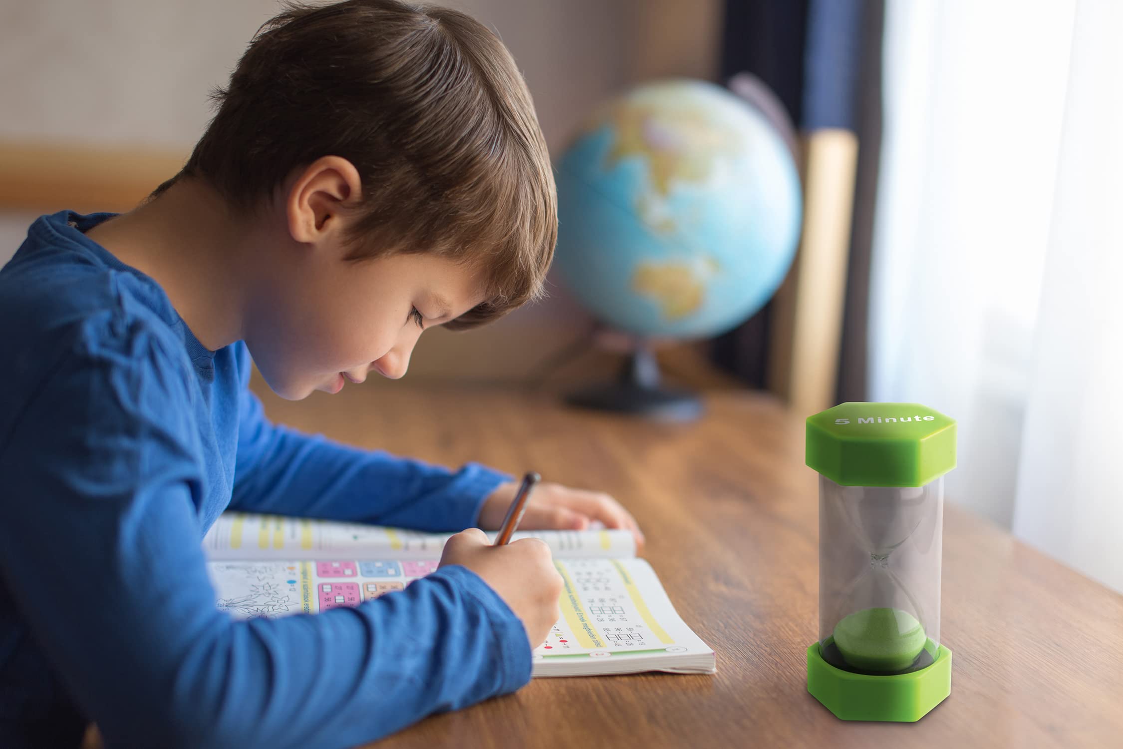 Teacher Created Resources Large Sand Timer, 5 Minutes