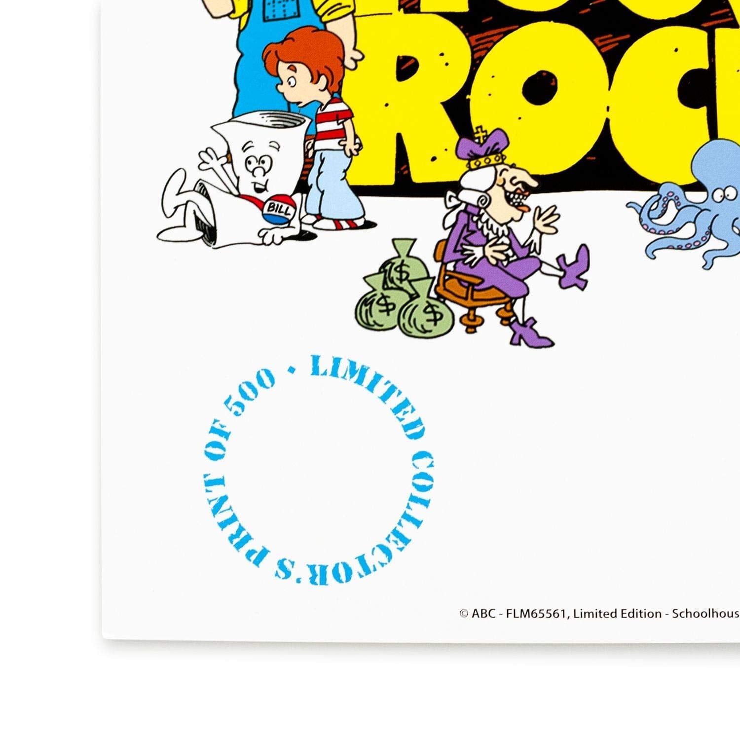 Schoolhouse Rock Limited Edition Poster Print, 11 X 14 Inches