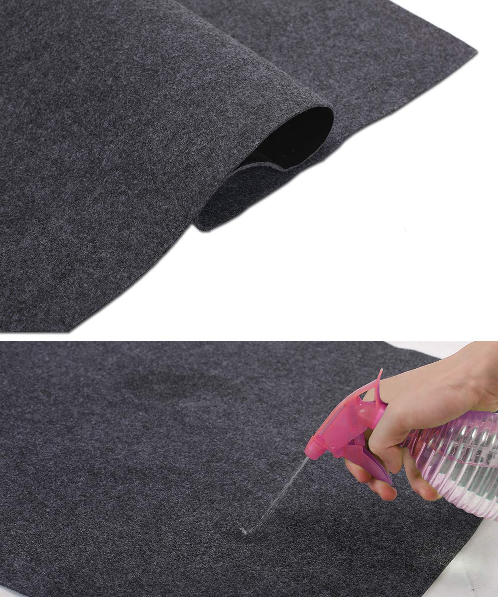 Under The Sink Mat Kitchen Cabinet Mat  Waterproof/Absorbent  Protects CabinetsAbsorbent Felt MaterialAnti-Slip And Waterproof B