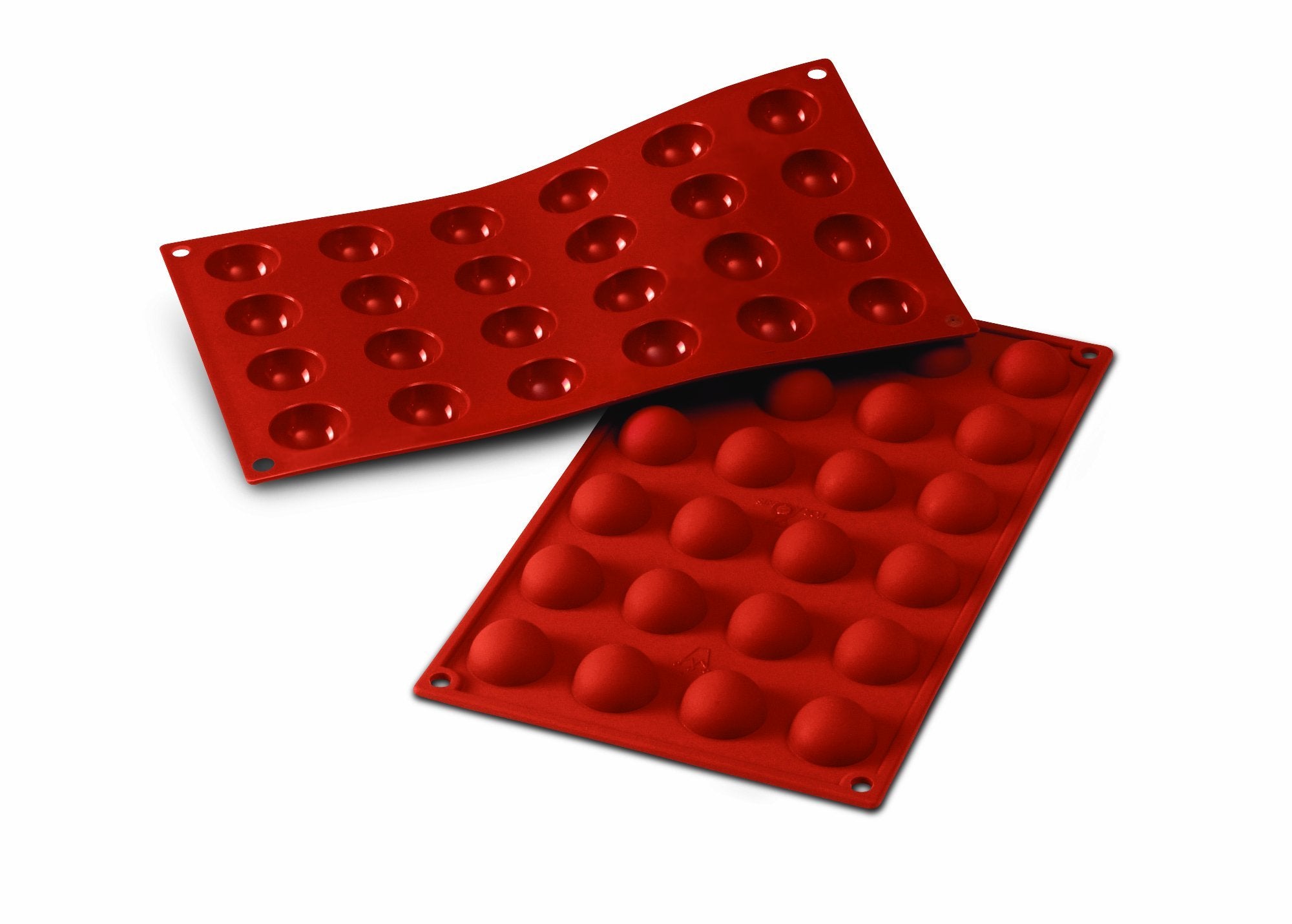 Silikomart Silicone Classic Collection Mold Shapes, Semi-Sphere, Mini