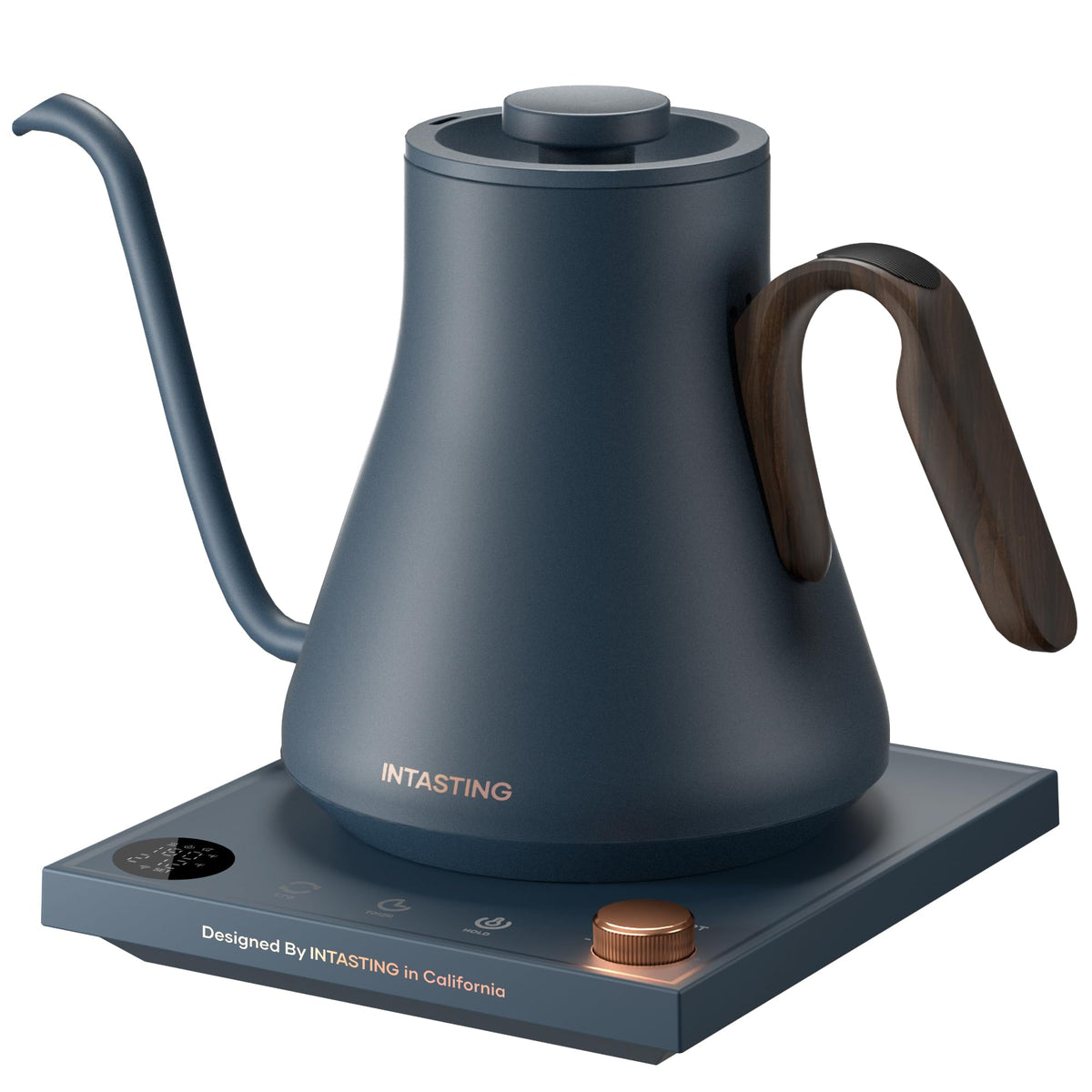 Electric Kettles, Intasting Gooseneck Electric Kettle, 1? Temperature Control, Stainless Steel Inner, Quick Heating, For Pour Ov