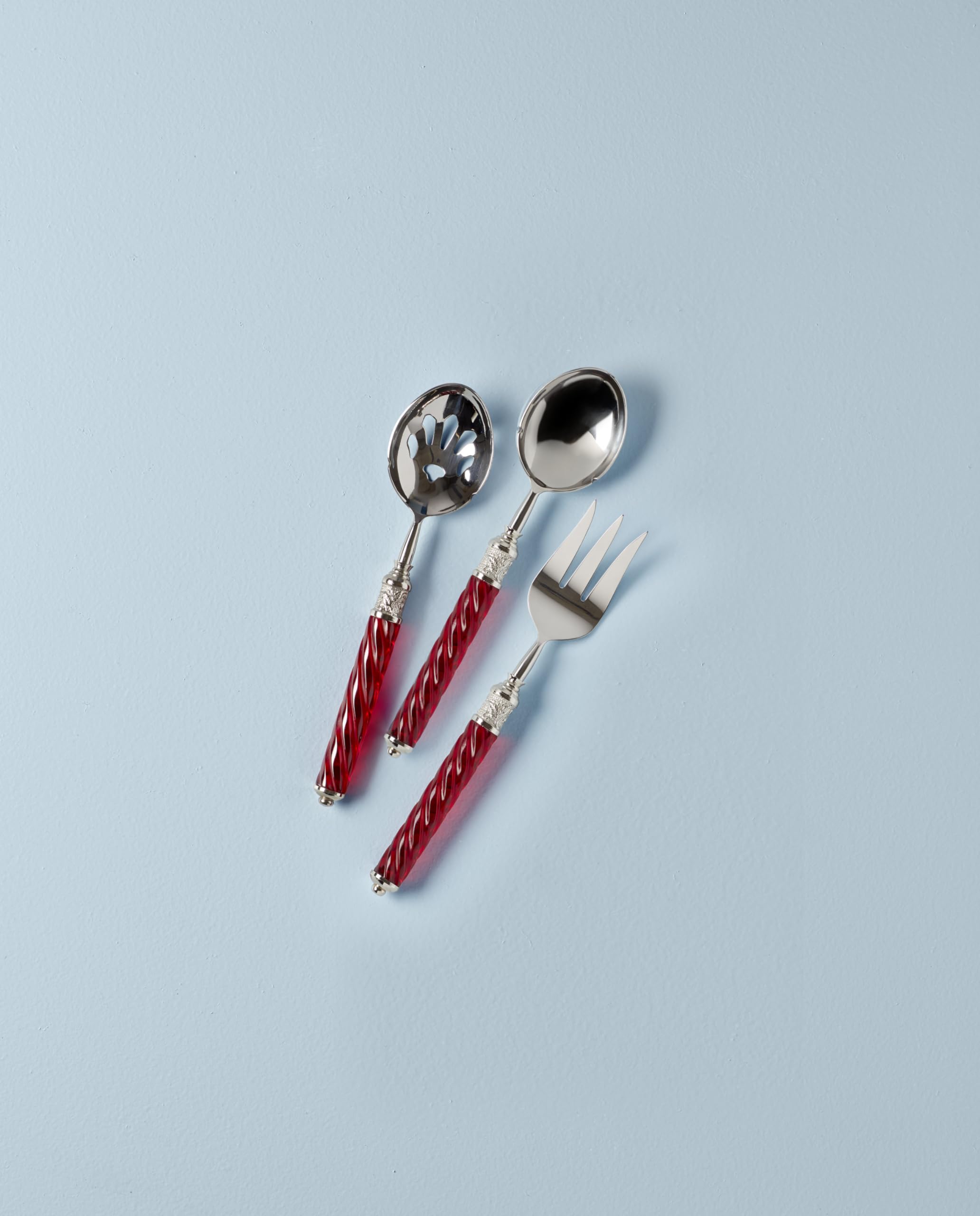Lenox 878975 Holiday Jewel 3-Piece Serving Set