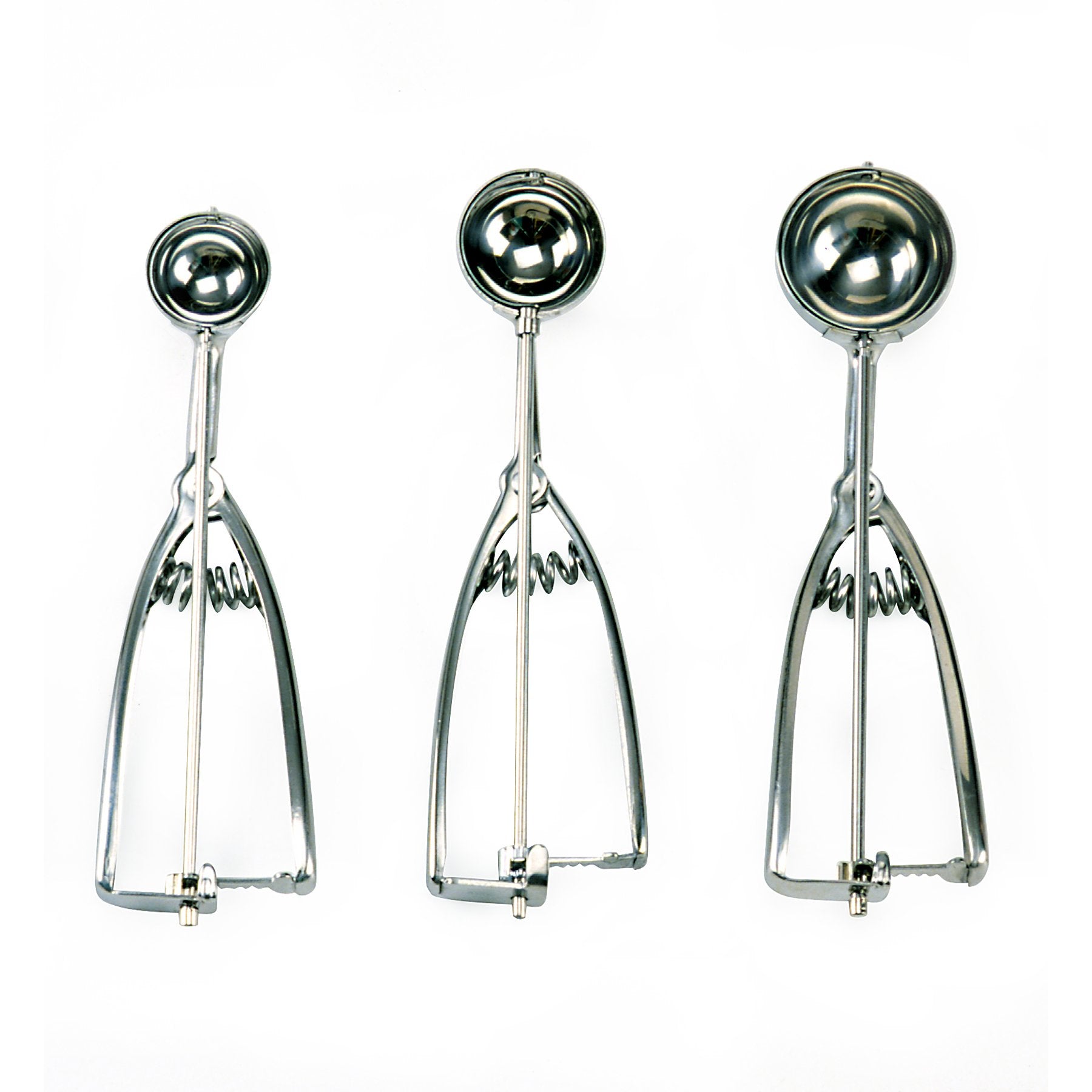 Norpro Stainless Steel Cookie Scoops, Set Of 3