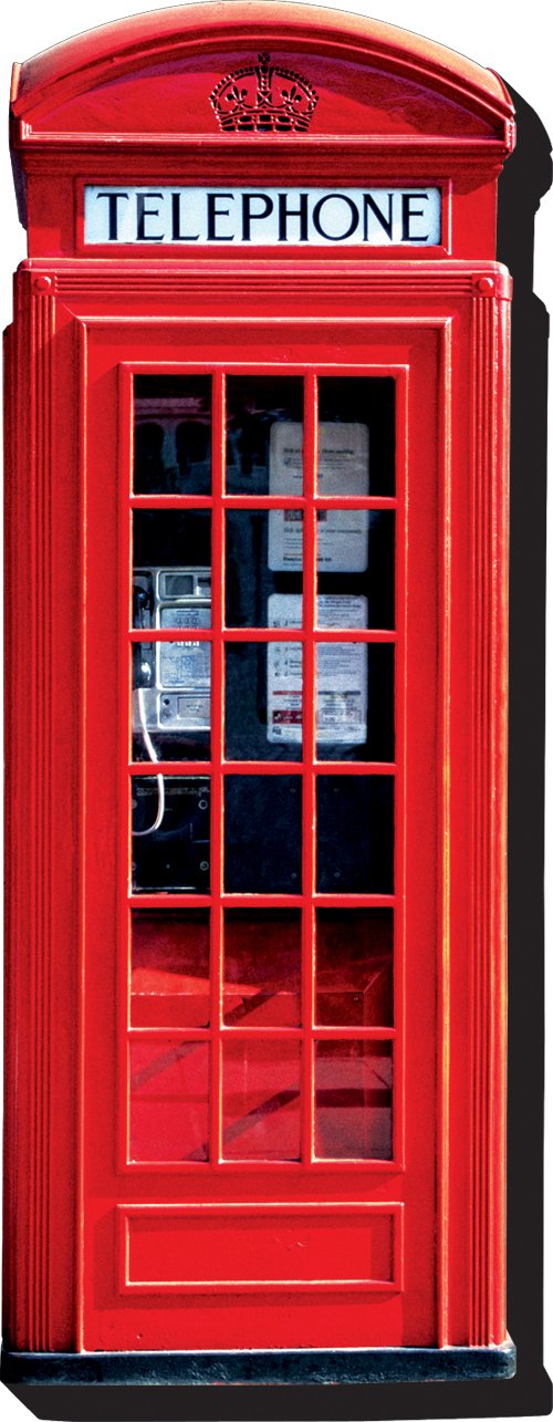 Aquarius London Telephone Booth Funky Chunky Magnet