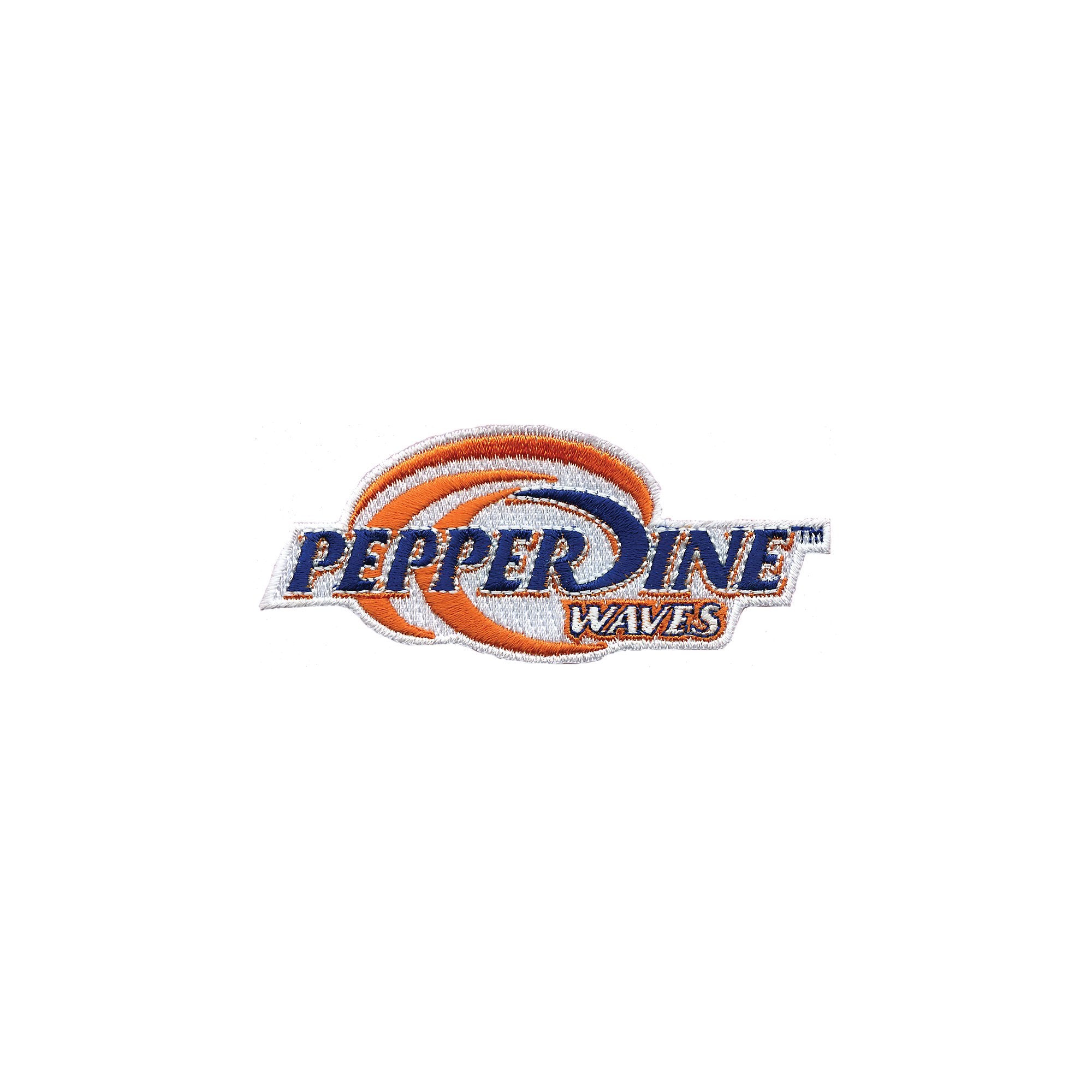 Tervis Pepperdine Waves Logo Tumbler With Emblem And Orange Lid 16Oz Mug, Clear