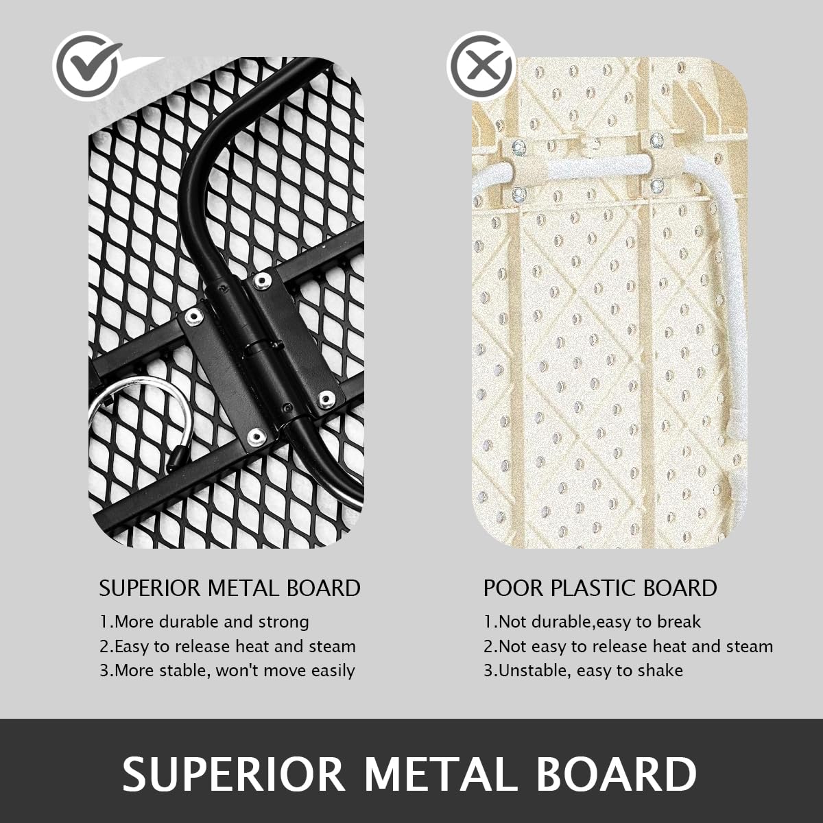 Sheechung Small Ironing Board 12''X32'' Foldable Ironing Board With Cotton Cover And Pad,Tabletop Compact Ironing Broad With Ret