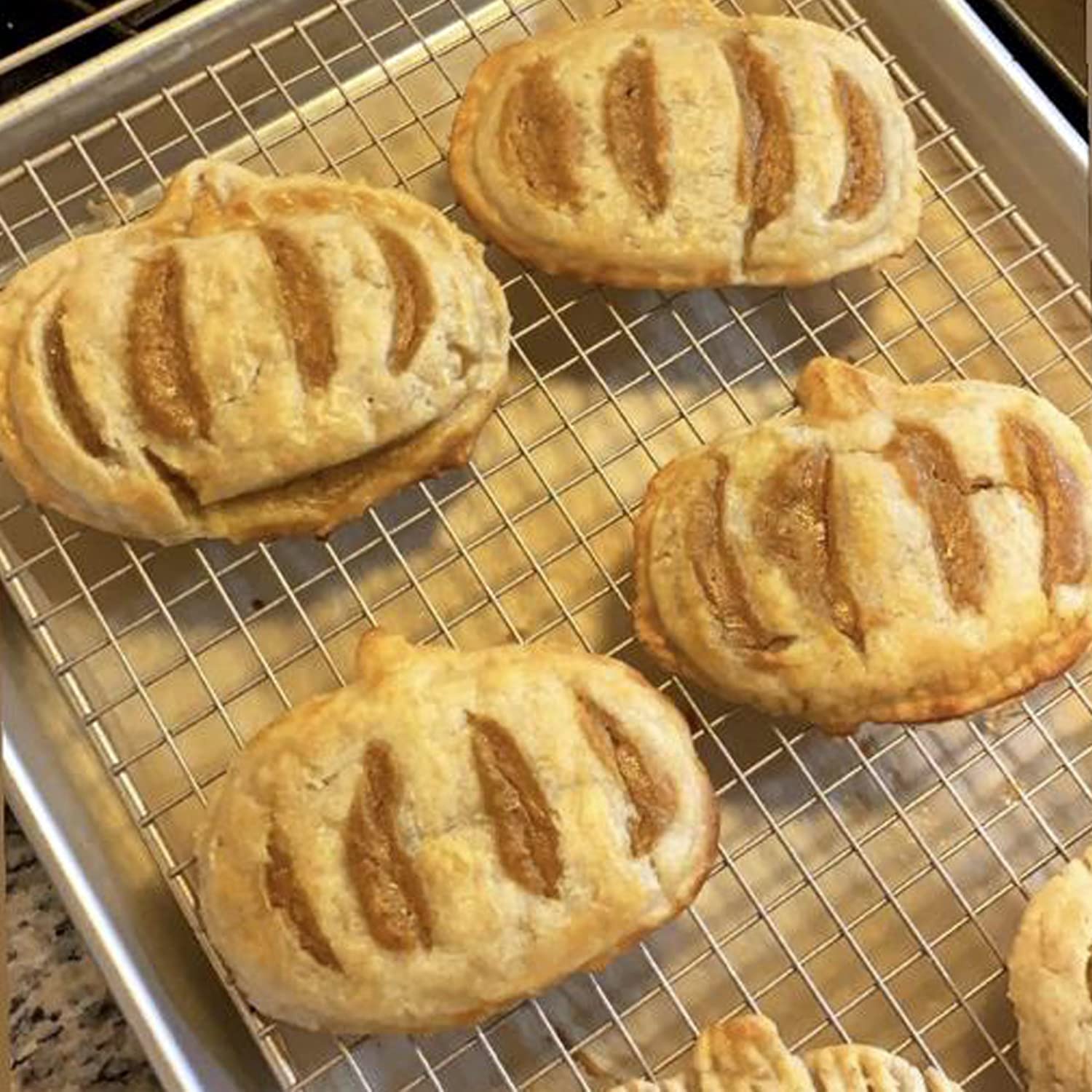 3 Pieces Dough Presser Pie Molds, Party Potluck Hand Pie Molds, Fall Apple Pumpkin And Acorn Shapes Mini Pocket Pie Maker