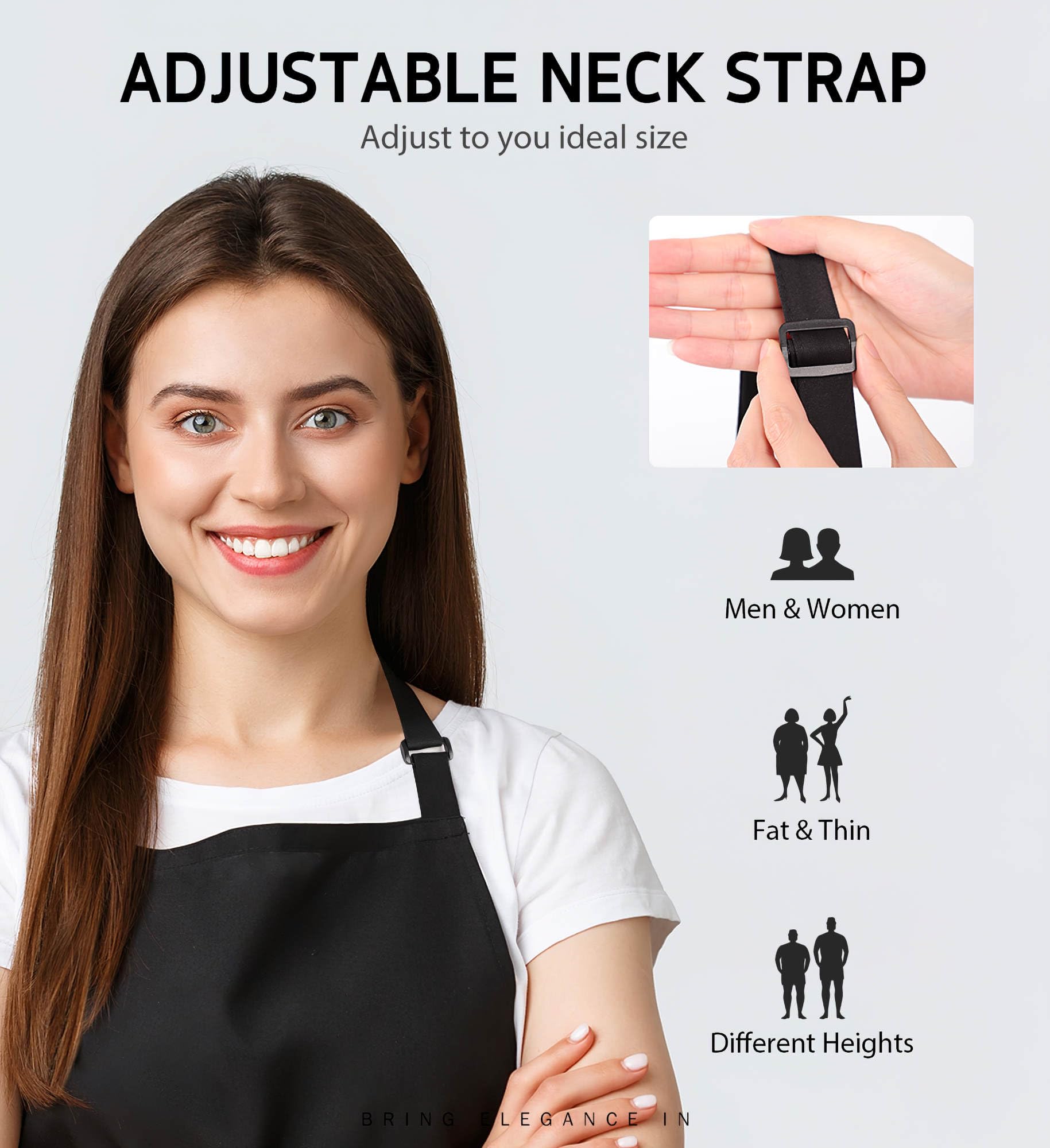 Syntus 12 Pack Bib Apron, Unisex Aprons Adjustable 100% Cotton With 2 Pockets Cooking Kitchen Aprons For Women Men Chef, Bbq Dra