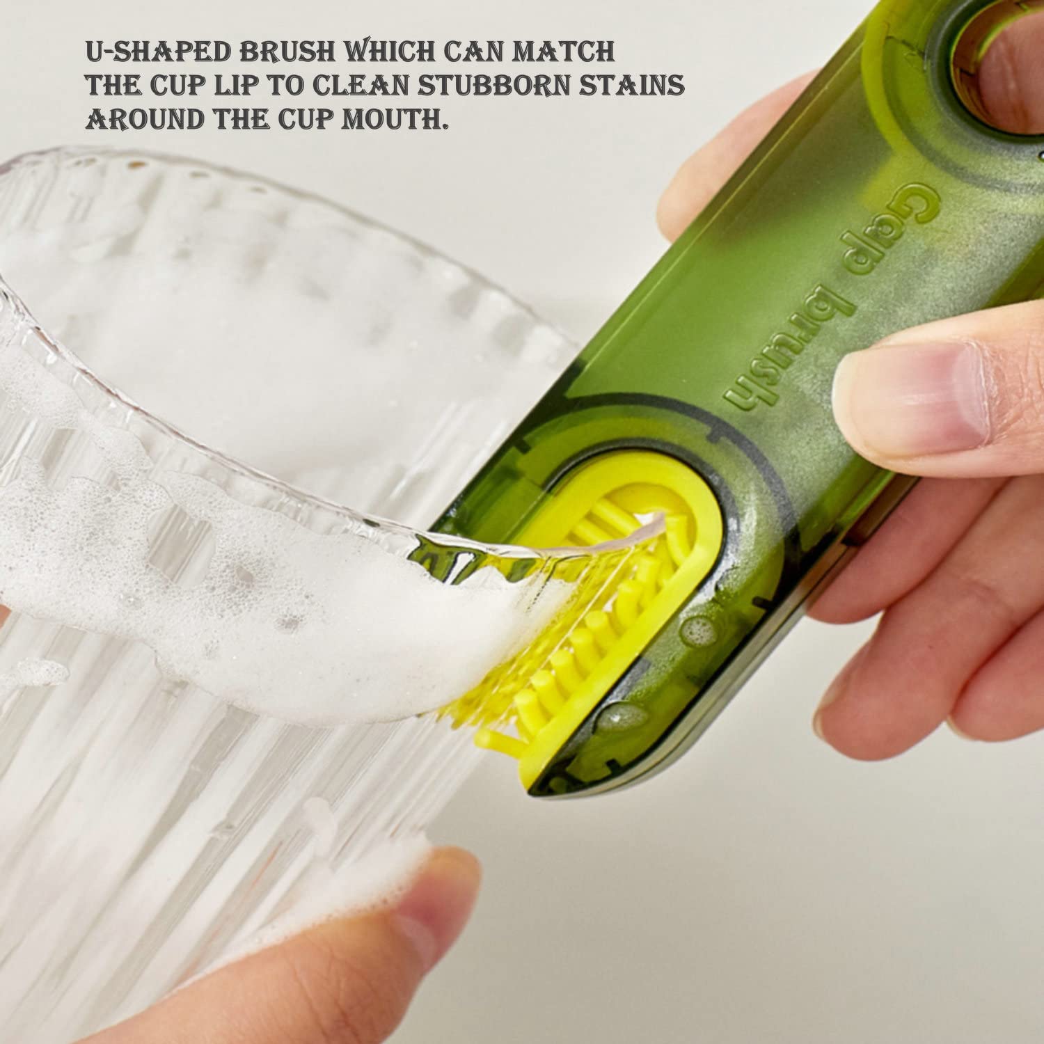 3 In 1 Multifunctional Cleaning Brush Tiny Bottle Cup Lid Brush Straw Cleaner Tools Multi-Functional Crevice Cleaning Brush Home
