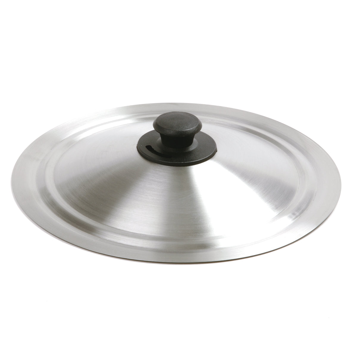Norpro 12.5'' Universal Vented Steam Release Stainless Steel Cookware Lid, Silver