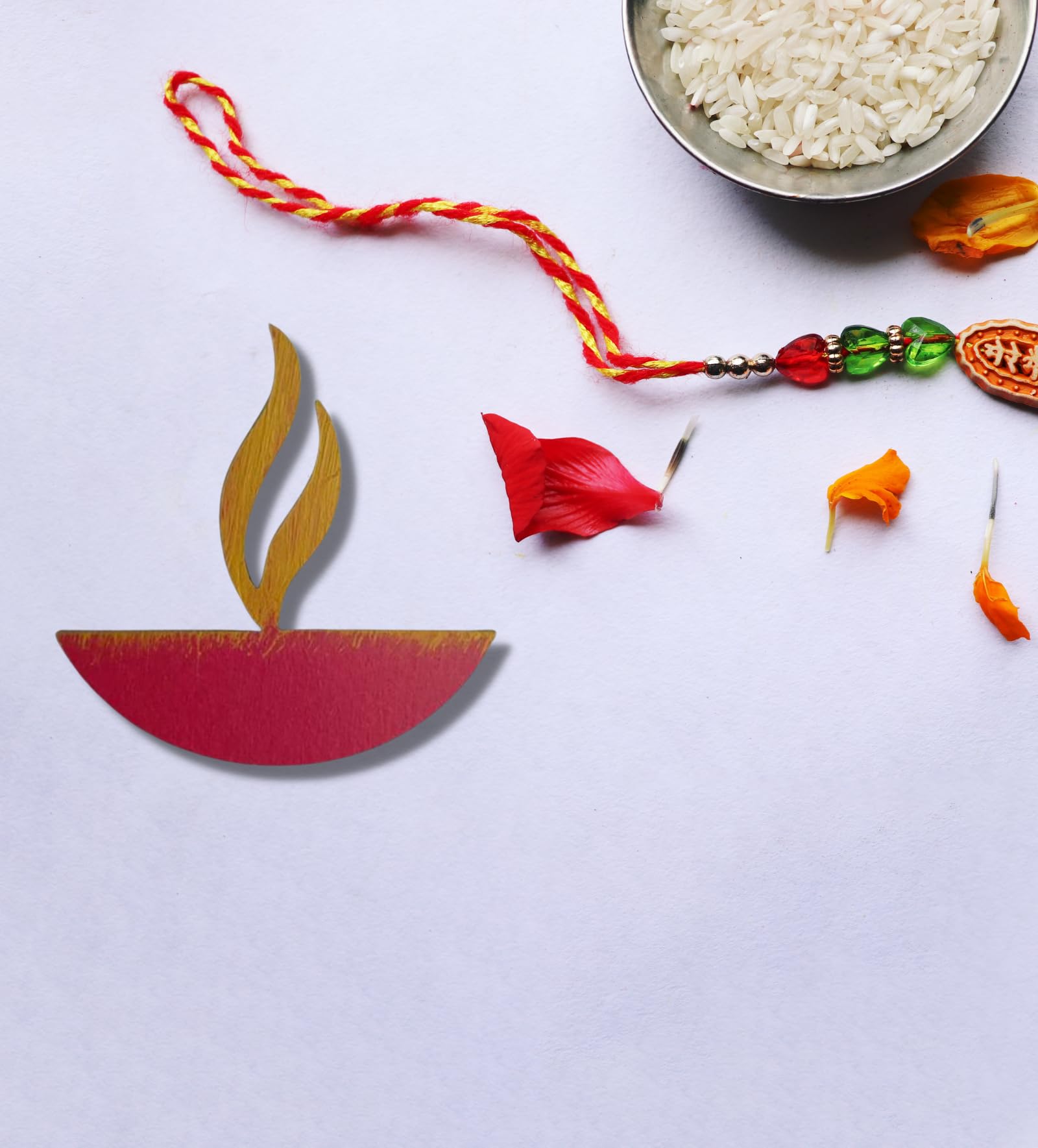 Chalk My Theme Eco-Friendly Diy Wall Hanging 3D Art For Home, Office, Cafe, And Restaurant Decoration Set Of 6