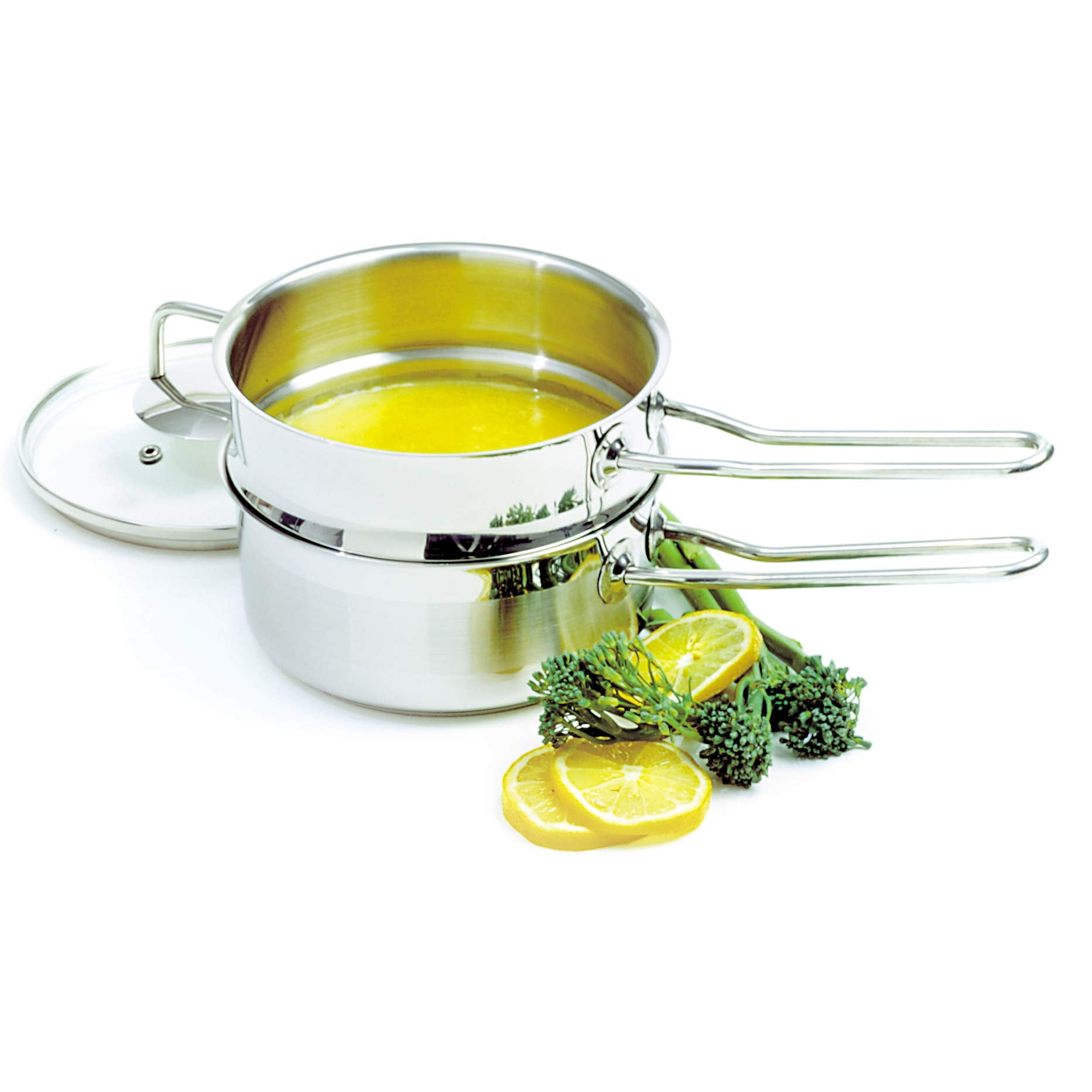 Norpro 238 Stainless Steel Double Boiler, 1.5 Quart, As Shown, Durable Kitchen Essential