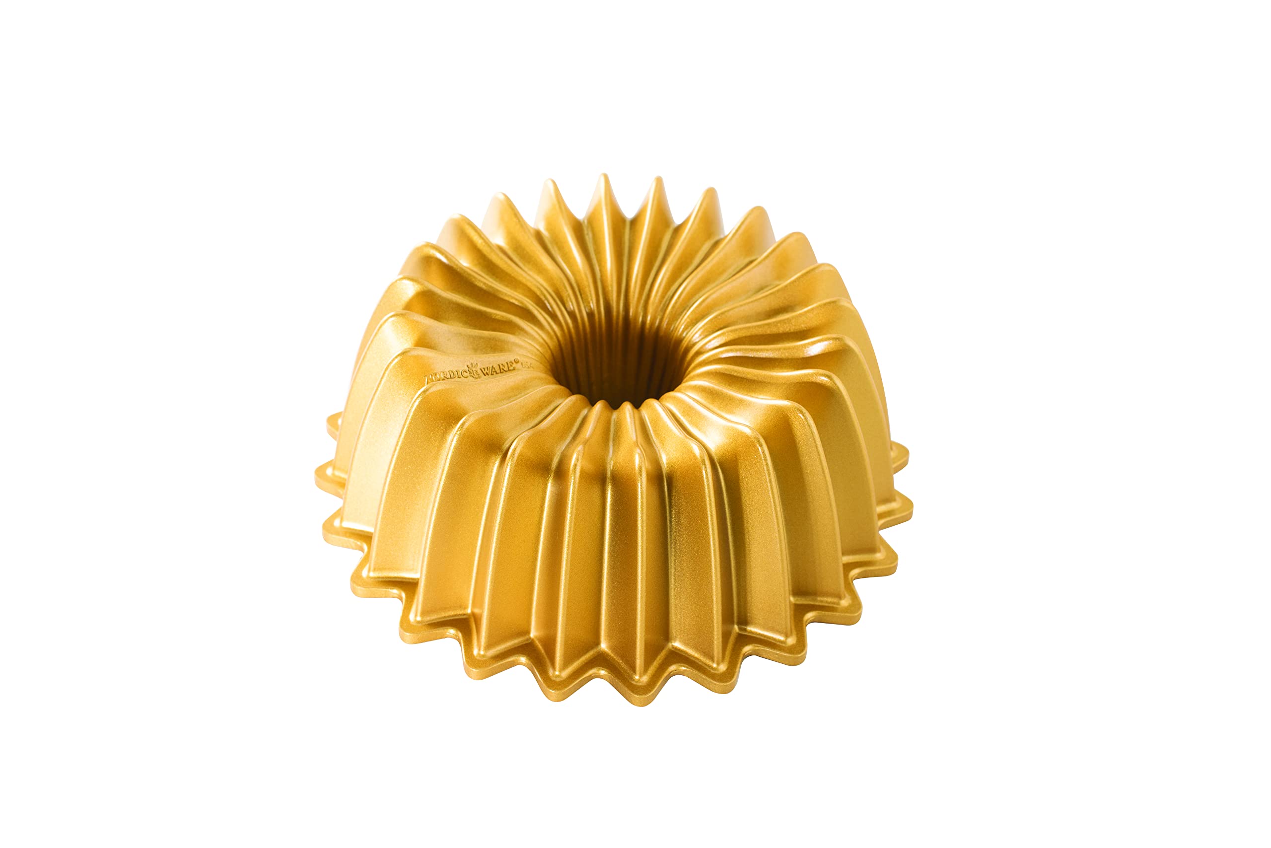 Nordic Ware Brilliance Bundt, 5 Cup, Gold